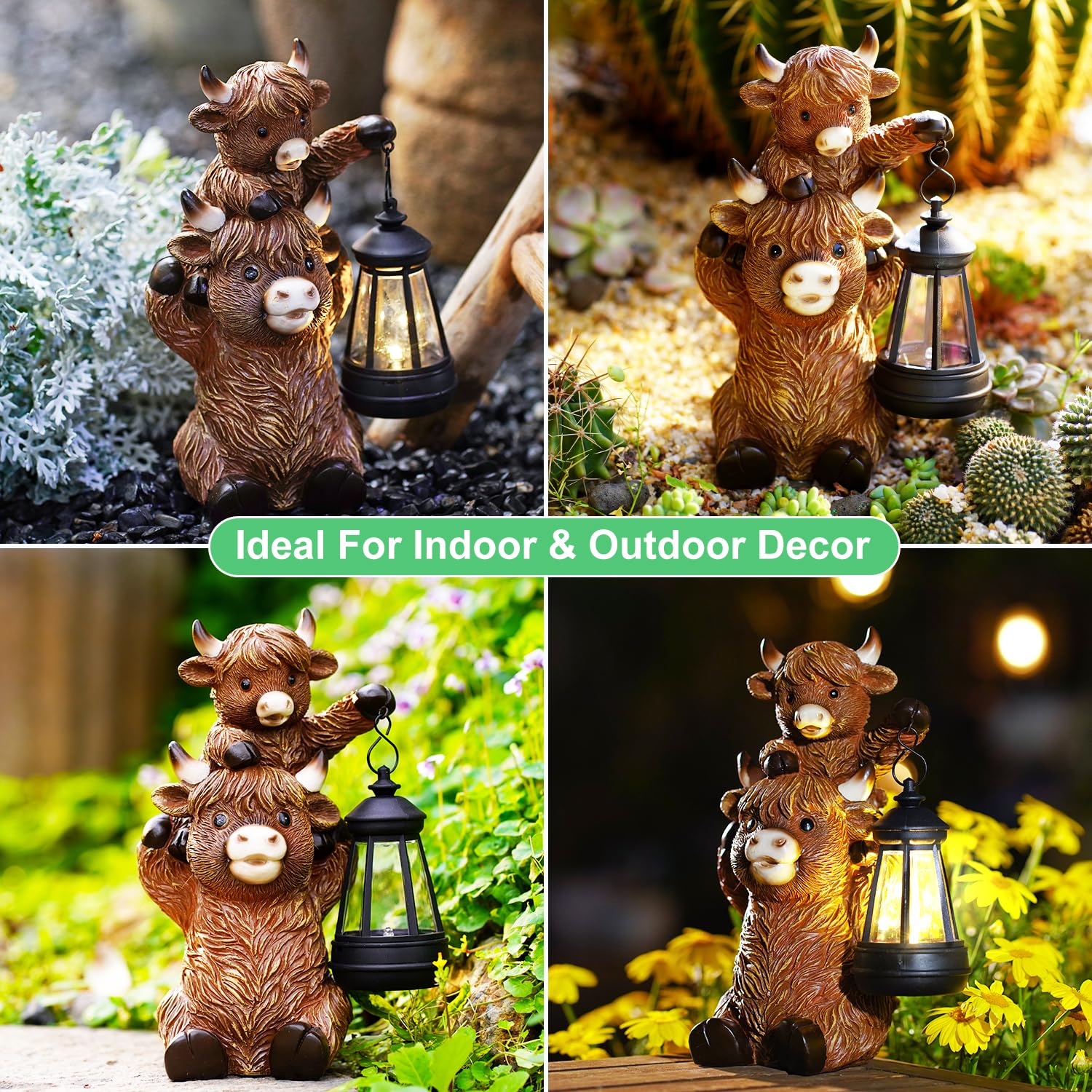 Goodeco Elephant Statue for Garden Decor with Gift Appeal - Ideal Gifts for Women, Mom or Birthdays, Beautifully Crafted Outdoor & Home Decor to Wow Your Guests (11" Elephant)