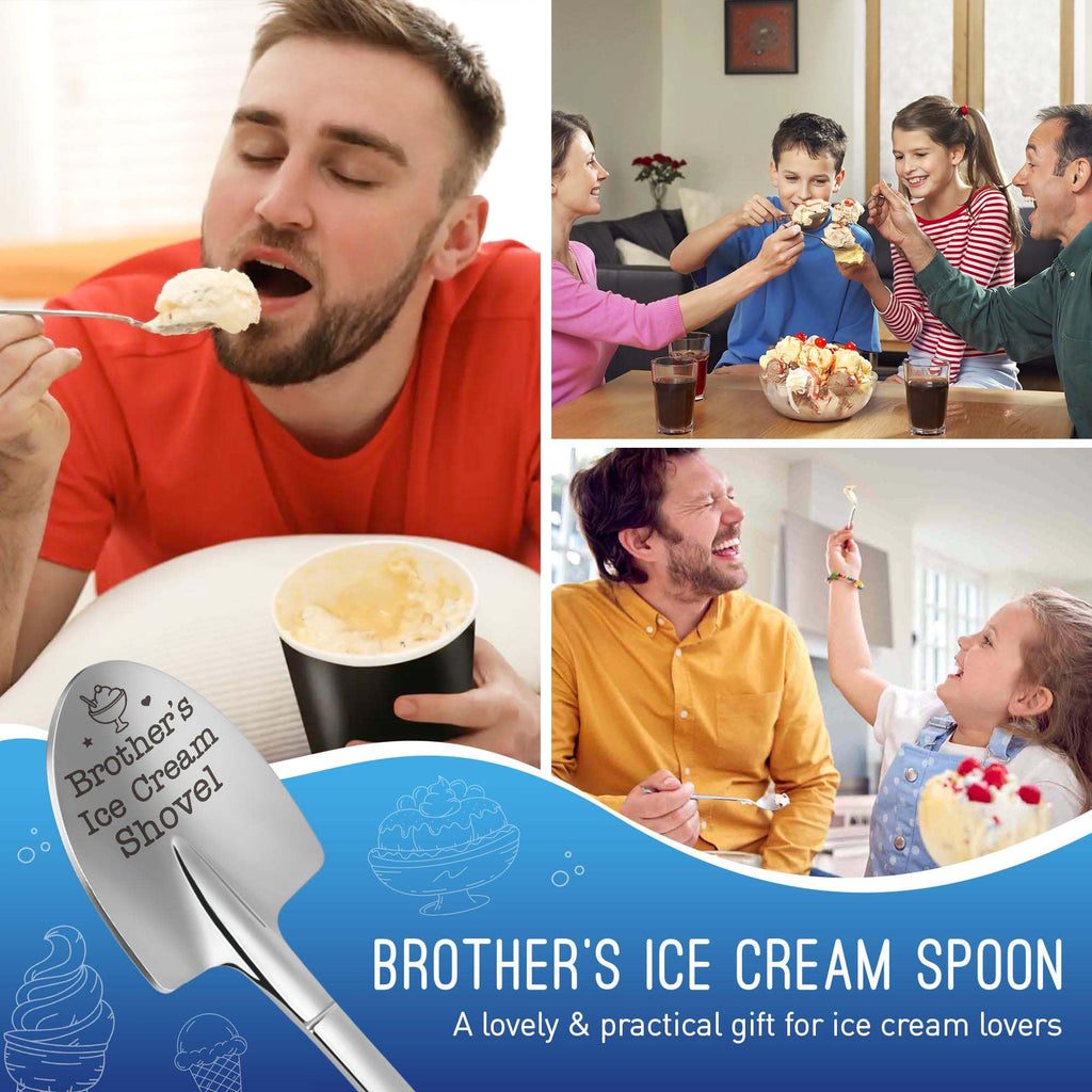 Funny Gifts for Mom Mothers Day - Mom Mother's Day Birthday Gifts from Daughter Son Kids Mom's Ice Cream Shovel Spoon Scoop Gift for Mother-in-law Mama Mommy Anniversary Present Ideas Kitchen Gadgets