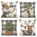 ONFAON Grandpa Gifts,Grandpa's Spot Throw Pillow Covers 18x18 Inch,Put Phone Glasses and Remote Control Pillowcase,Birthday Christmas Thanksgiving Day Gifts for Grandpa Stepdad,3-Pocket
