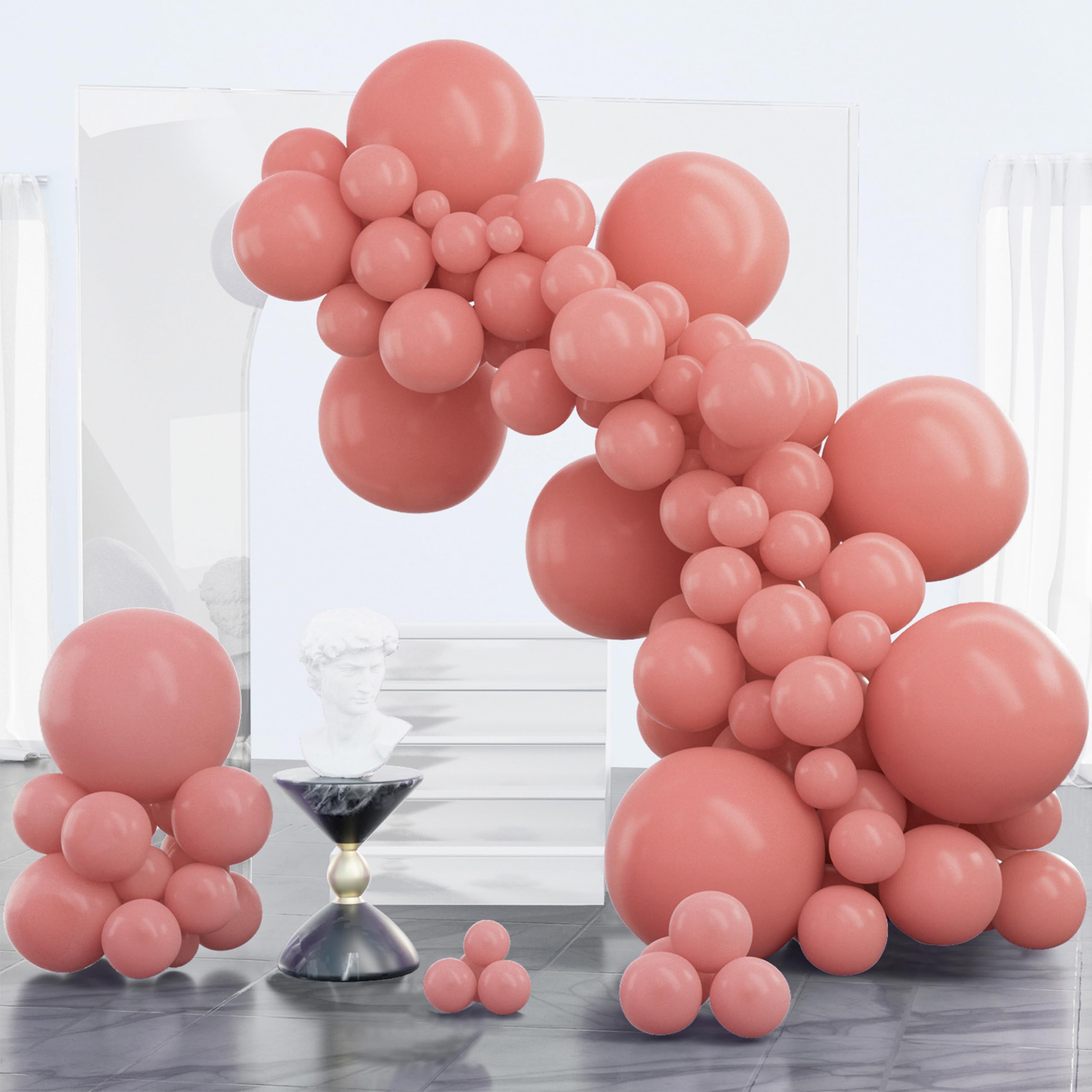 PartyWoo Gold Balloons 100pcs 12 Inch Gold Latex Helium Balloons for Birthday Wedding Anniversary Baby Shower Graduation Bachelorette Retirement Engagement Tea Casino Disco Party Decorations Gold-G101