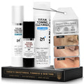 Man Labs Titan Peptide Anti-Aging Mens Skin Care Kit – 3 Step System – Face Serum, Mens Face Moisturizer, Face Wash – Wrinkles, Dry & Rough Skin, Uneven Tone & Texture – All Skin Types – Unscented