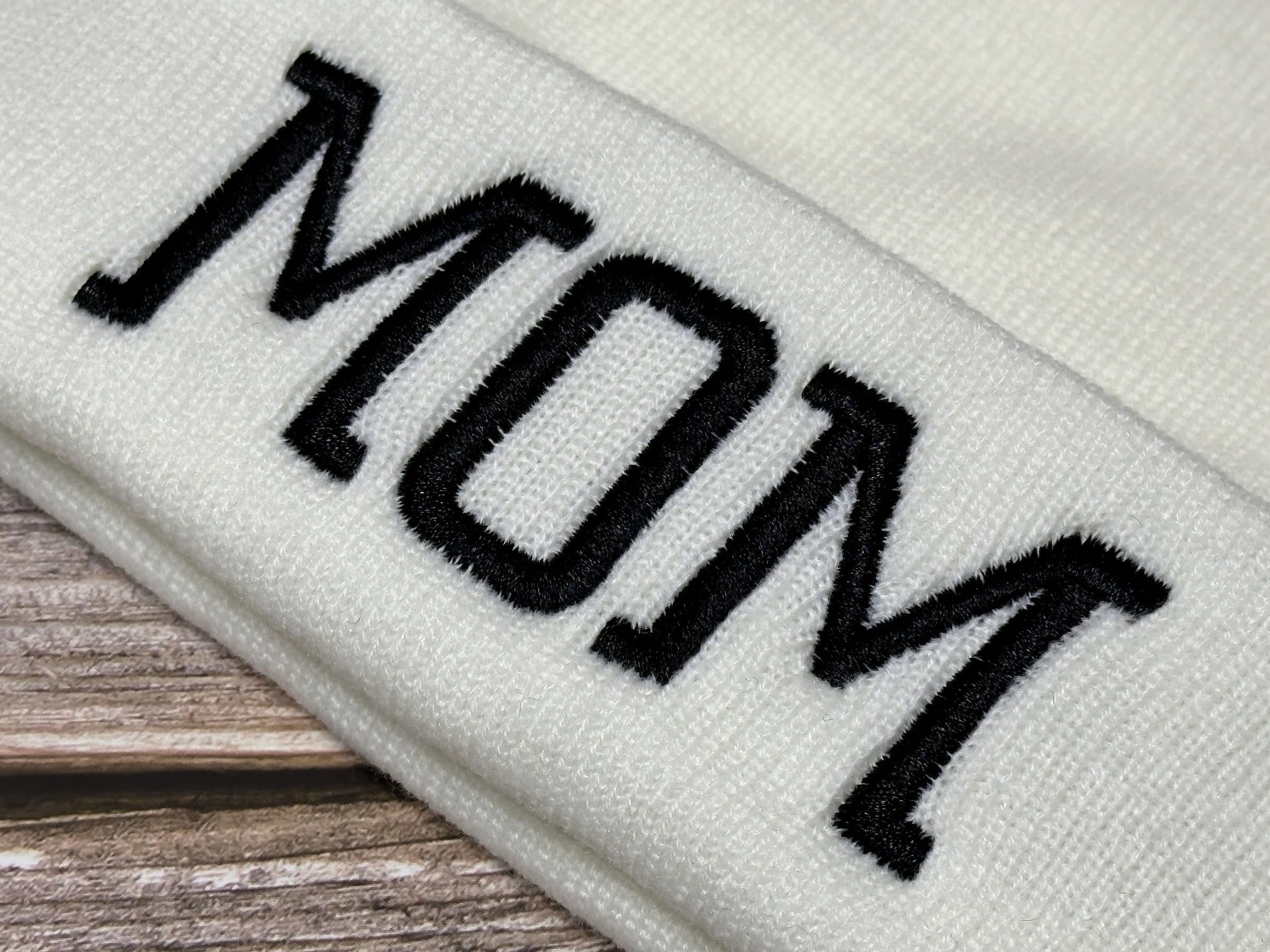 Mr Mrs Grandpa Grandma Dad Mom Hubby Wifey Beanie Hats