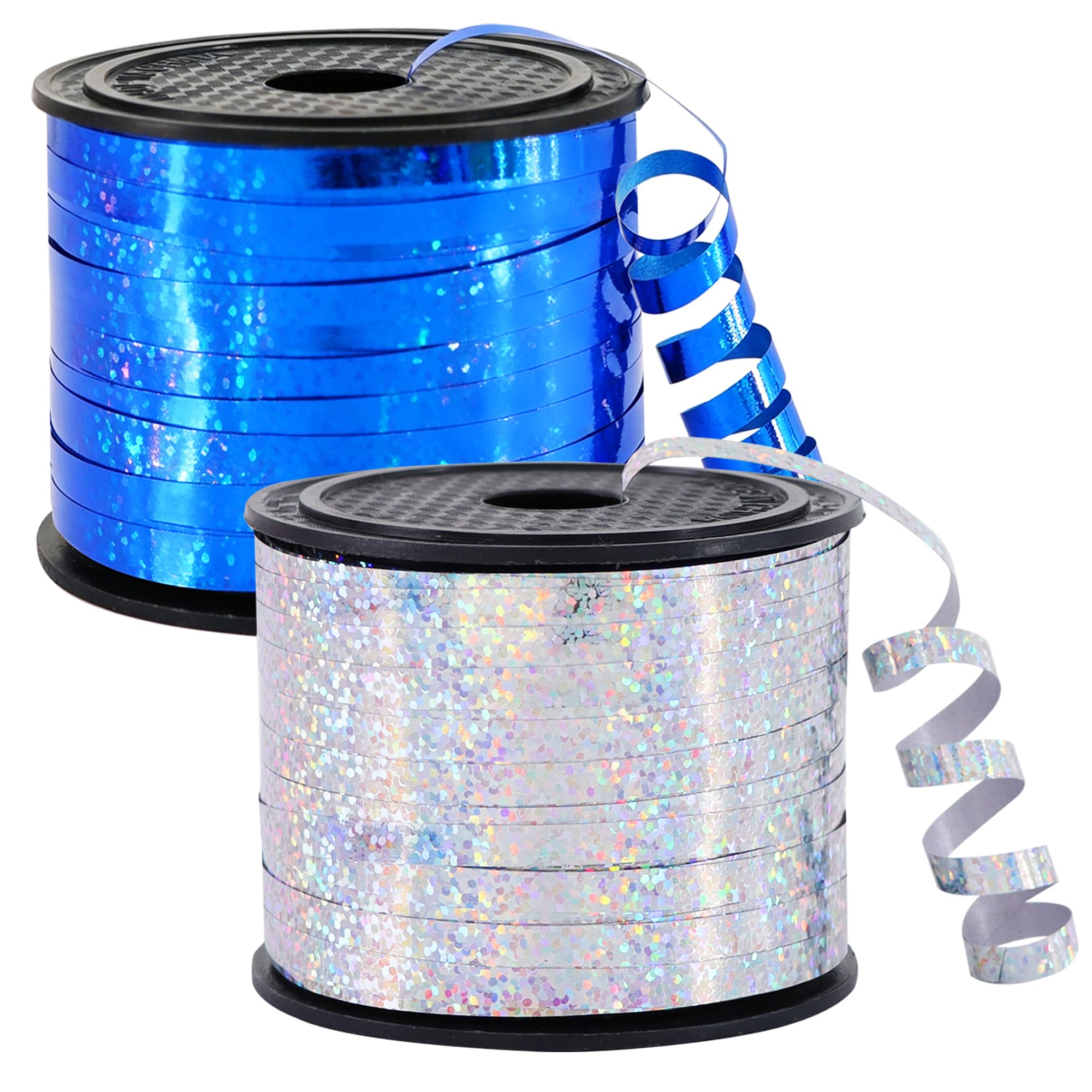 BEISHIDA 12 Assorted Colors Curling Ribbons Set,Rainbow Balloons Strings,1/5 ''Thin 264yds for Gift Wrapping Birthday Wedding Halloween Christmas Party Decoration (MIX-RIBBON-01)