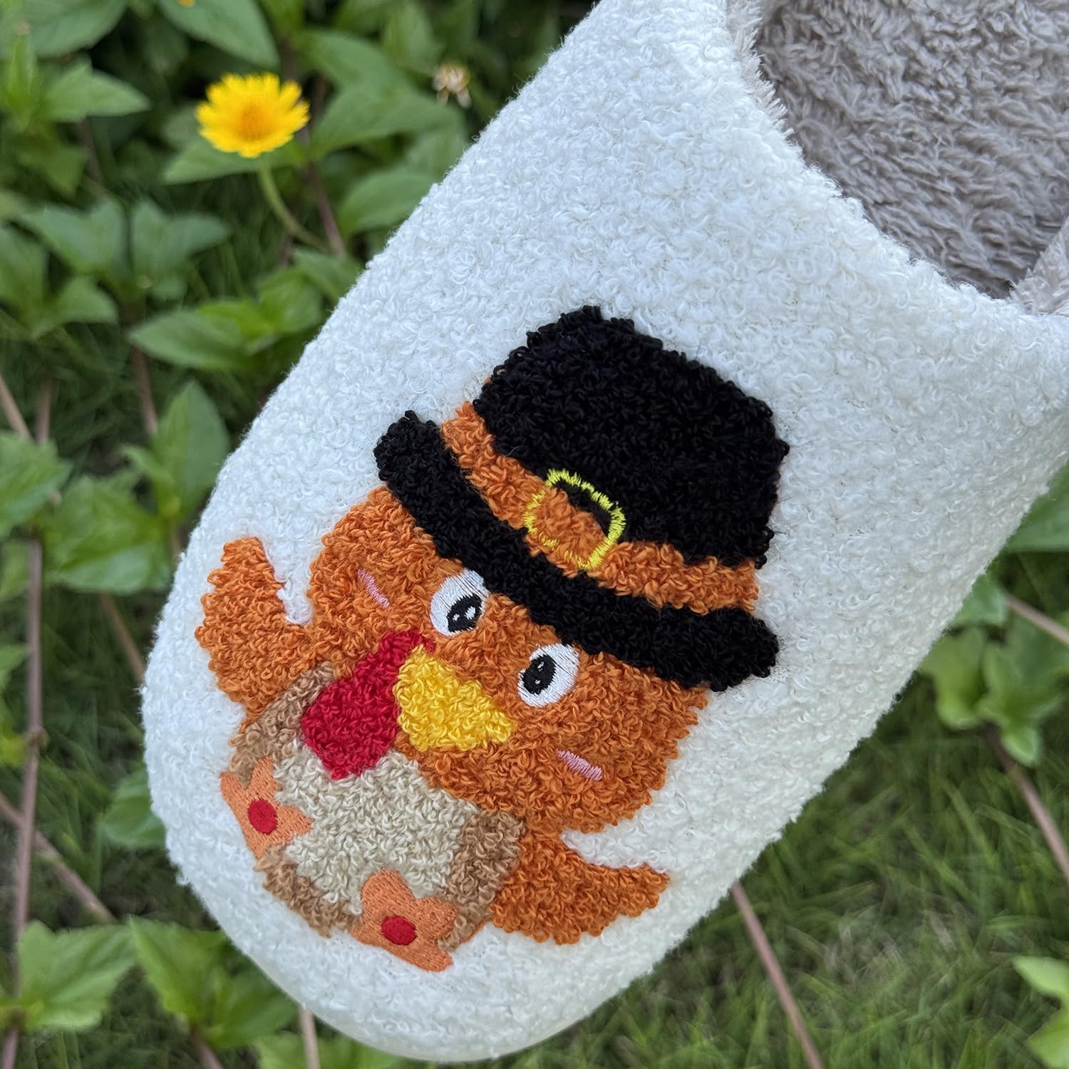 Cute Animal Slippers for Women Men Winter Fluffy Warm House Slippers Soft Plush Indoor outdoor Shoes