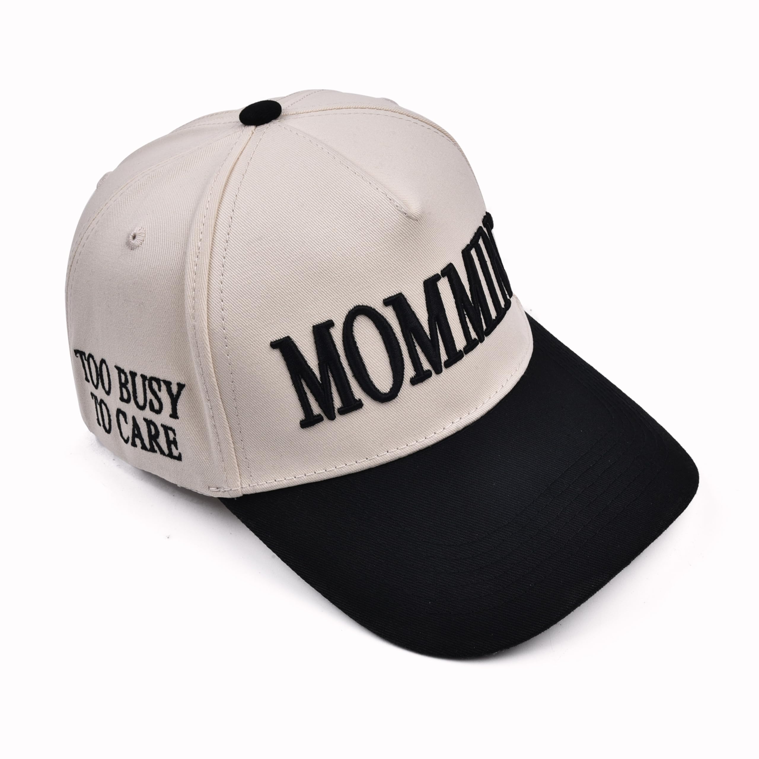 Womens Trucker Hat - With Mommin Embroidery Ponytail Fit - Mom Gifts for Birthday Christmas Valentines Day