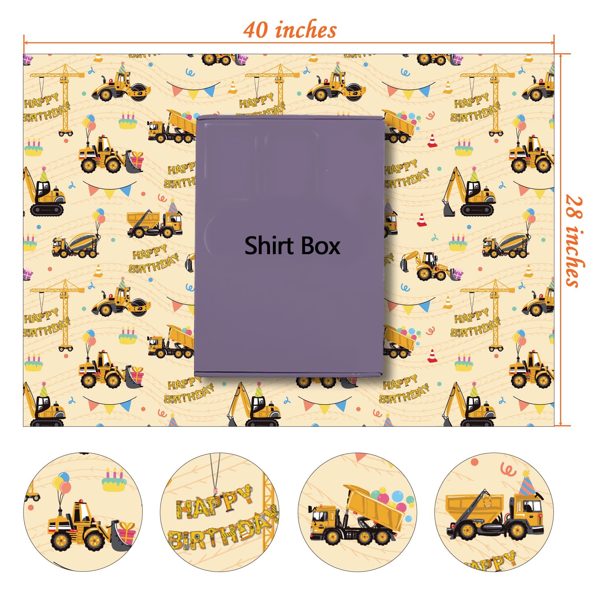 RiukRaiu Dinosaur Wrapping Paper for Boys Girls Kids - Funny T-Rex Gift Wrap for Birthday, Party, Baby Shower - 8 Sheets Folded Flat, 20x29 Inches, Easy To Store