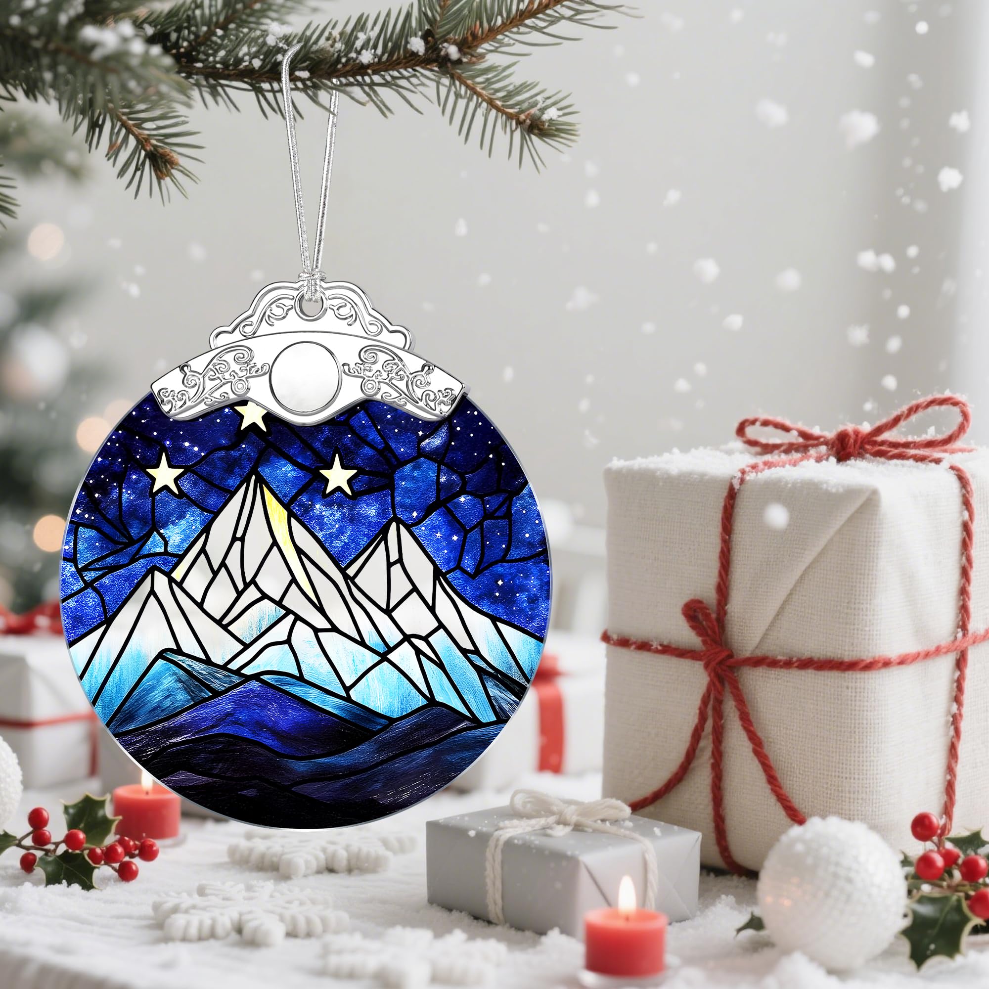 Christmas Ornaments, Christmas Tree Decorations, Keepsake Ornaments, Holiday Decor, Holiday & Xmas Gifts. Gifts for Plant Lovers & Nature Lovers - Nature Goddess-Theme