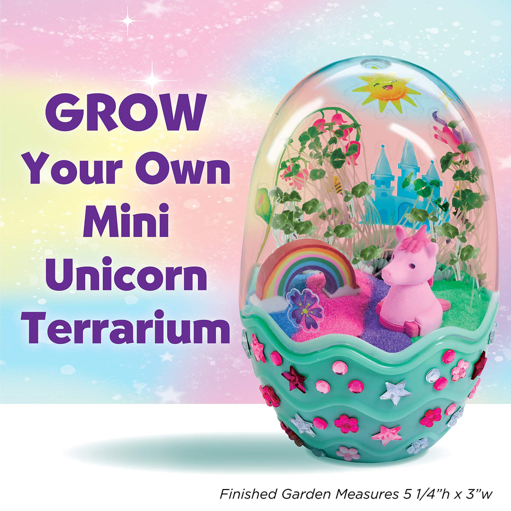 Creativity for Kids Mini Garden: Mermaid Terrarium Kit - Mermaid Gifts for Girls, Crafts and Toys, Stocking Stuffers for Kids (Ages 6+)