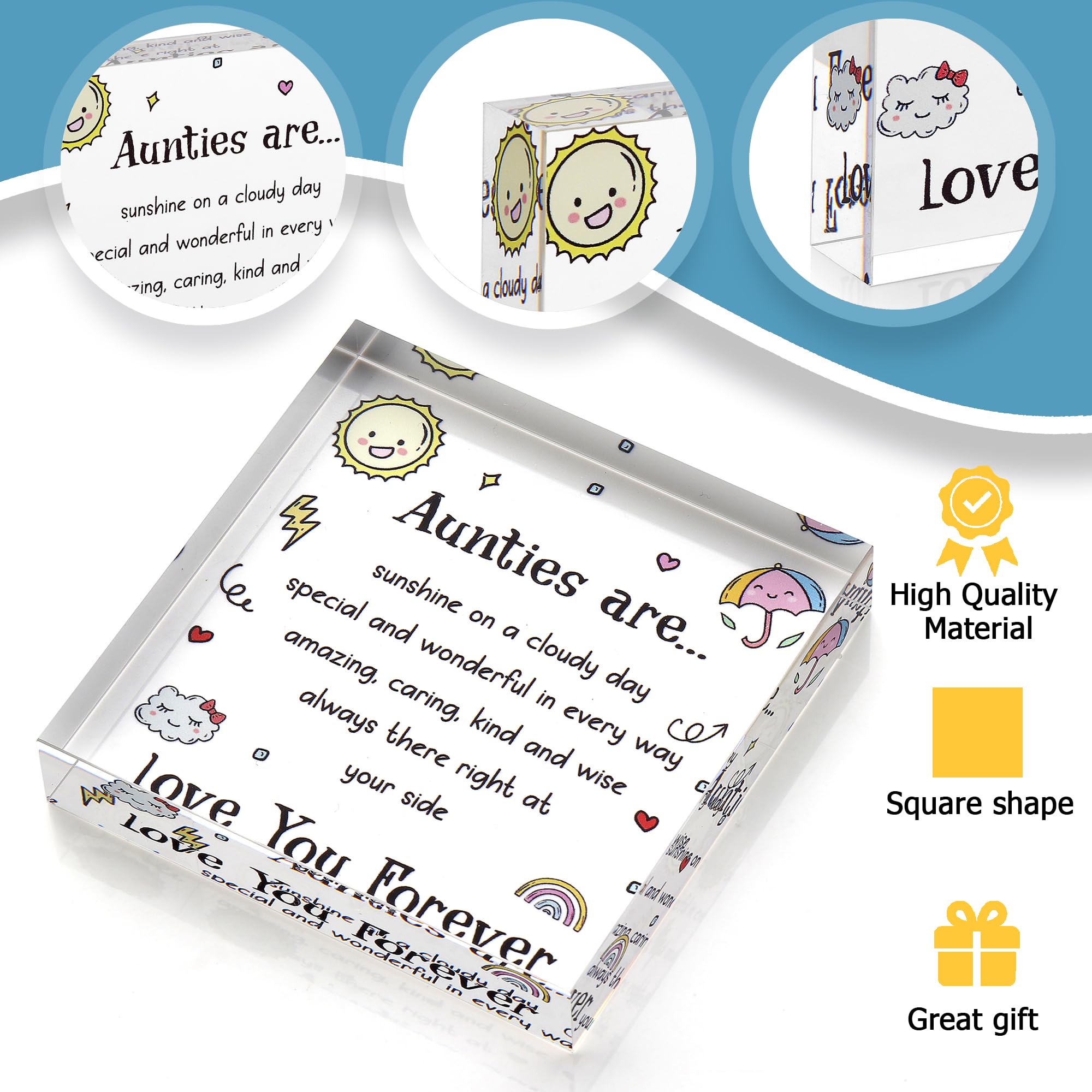 Engraved Acrylic Block Puzzle - Sentimental Gift for Her - Valentine's Day & Fiance Birthday Gift