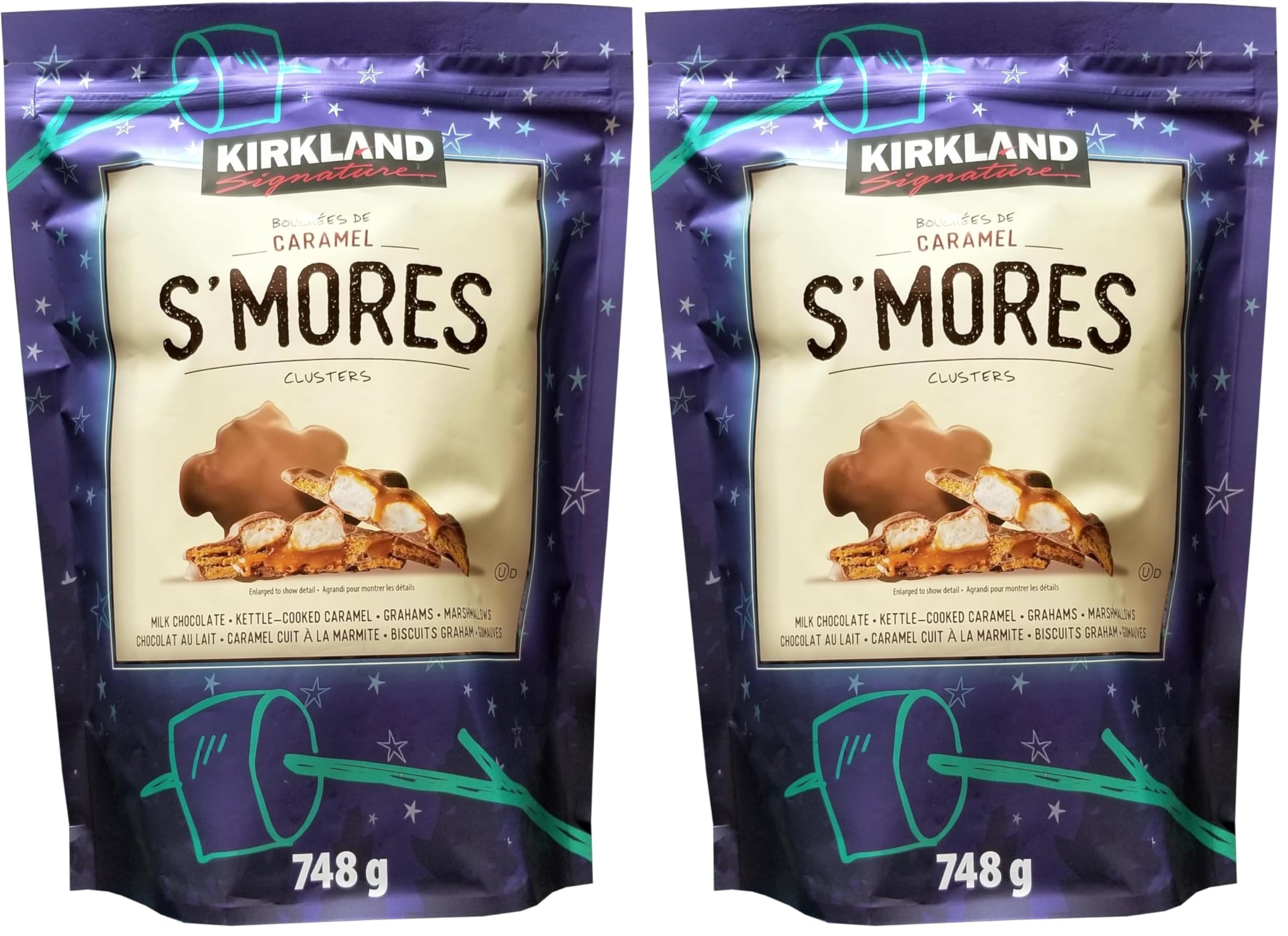 Kirkland Signature S'more Caramel Cluster, 26.3 Ounce