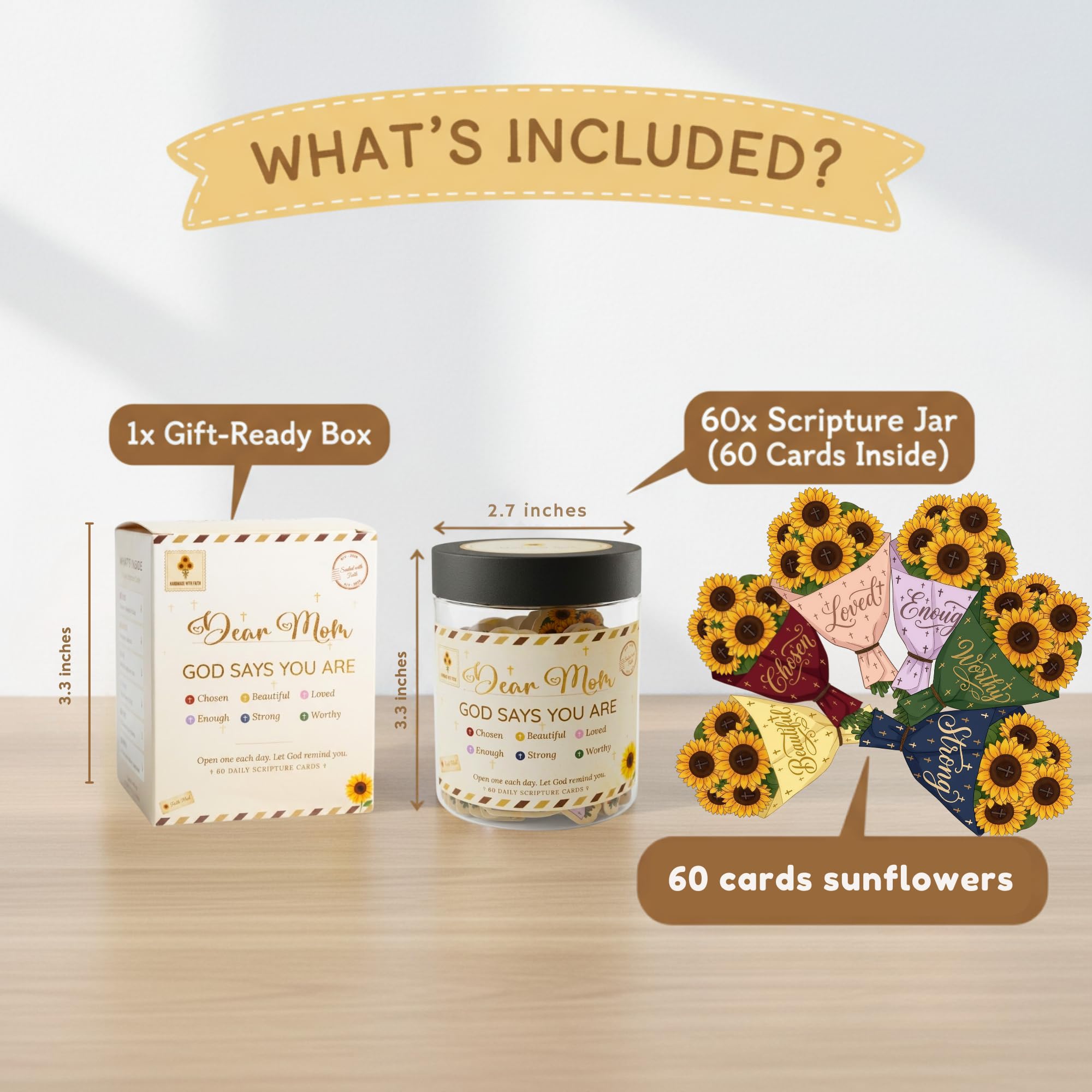 DEARMINE 60 Dad Jokes Cards Jar, Fathers Day Dads Gift for Dad Husband from Daughter - Son - Wife, Funny Birthday Gift for Dads - Stepdad, Best Grandpa Gifts, Unique Cool Gag Gifts for Men