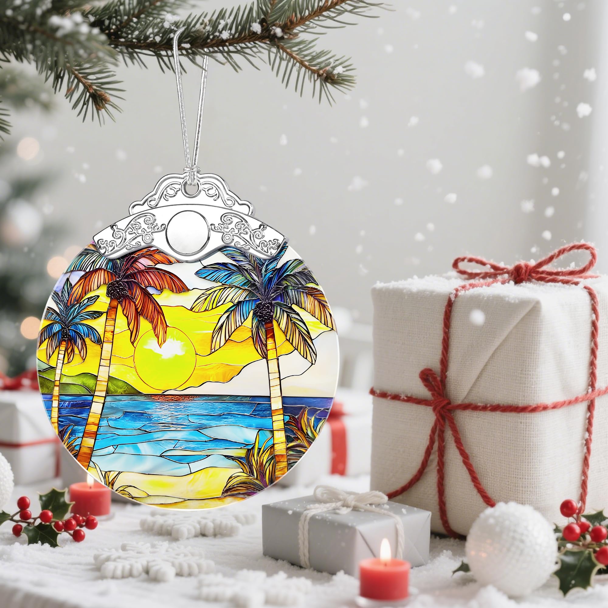 Christmas Ornaments, Christmas Tree Decorations, Keepsake Ornaments, Holiday Decor, Holiday & Xmas Gifts. Gifts for Plant Lovers & Nature Lovers - Nature Goddess-Theme