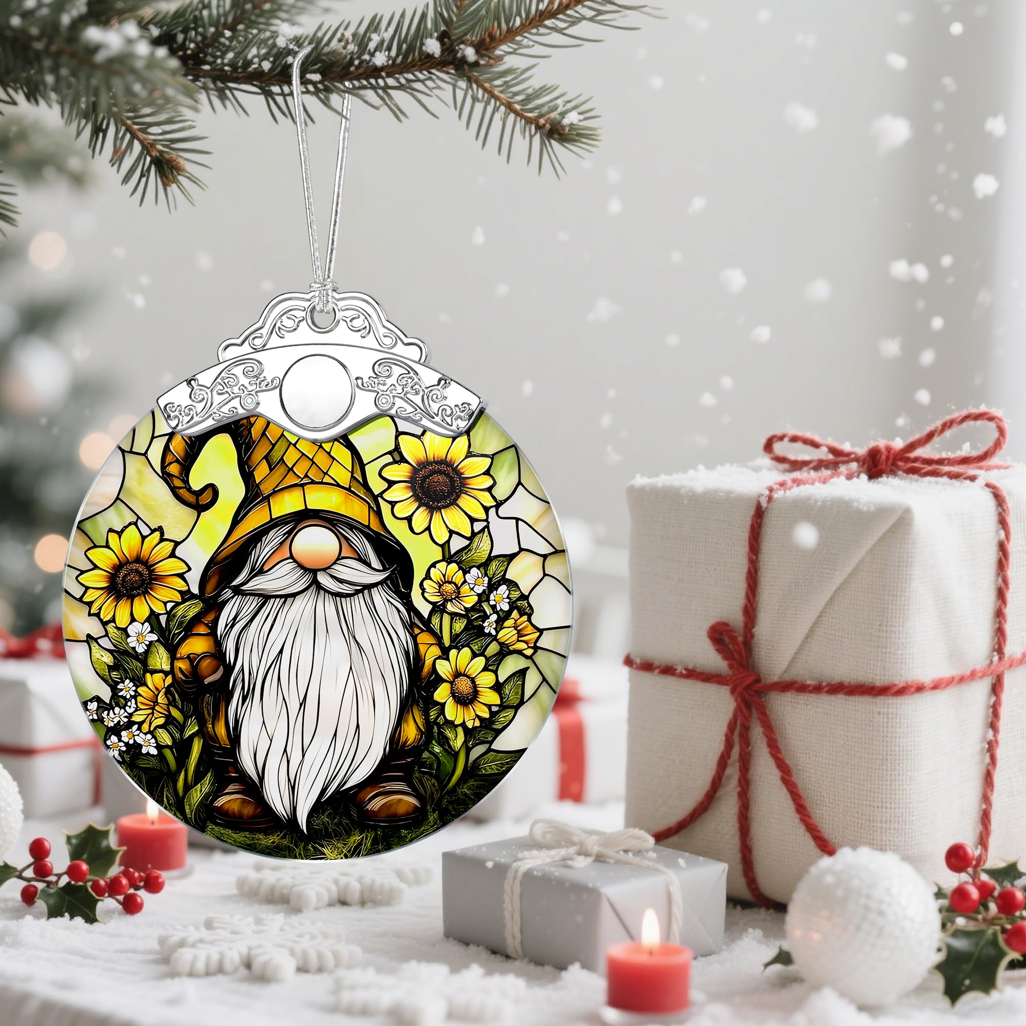 Christmas Ornaments, Christmas Tree Decorations, Keepsake Ornaments, Holiday Decor, Holiday & Xmas Gifts. Gifts for Plant Lovers & Nature Lovers - Nature Goddess-Theme