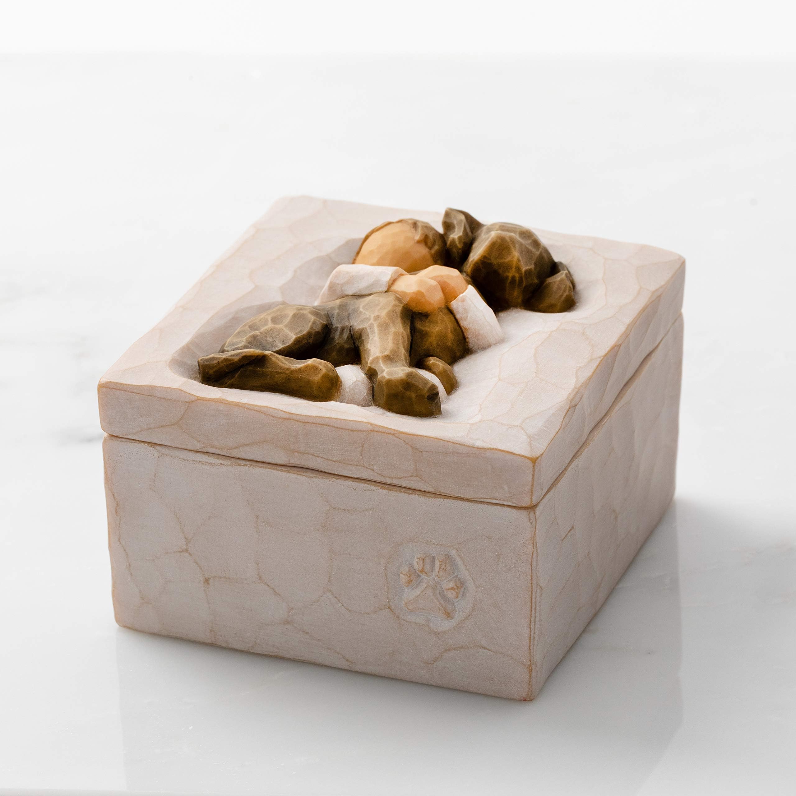 Willow Tree Grandmother, Love that Transcends the Years, Box for Jewelry and Treasures, Reminder of Those you Love who Call you Grandma, Sculpted Hand-Painted Keepsake Box