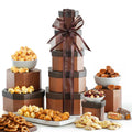 Broadway Basketeers Gift Basket with Gourmet Snack Assortment for Fathers Day, Mom, Dad, Thank You, Corporate Gifts, Kosher
