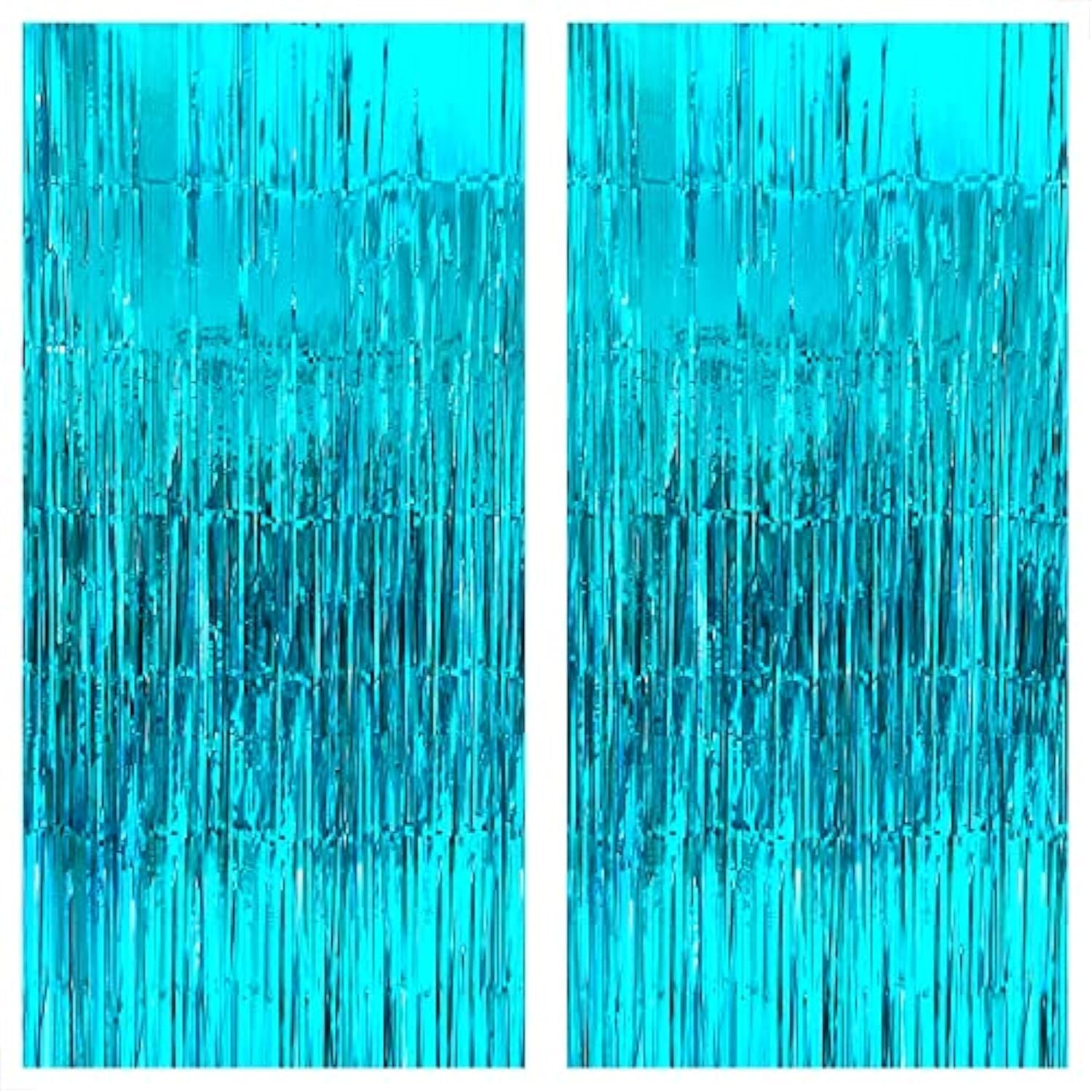 KatchOn, XtraLarge Gold Streamers Backdrop - 3.2x8 Feet, 2 Pcs | Gold Fringe Backdrop Curtain for Ramadan Decorations for Home, Casino, 50th Birthday Decoration | Graduation Decorations 2026