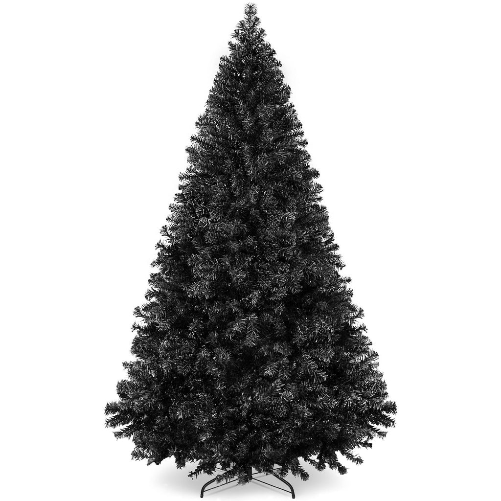 Best Choice Products Artificial Christmas Tree, 6ft Premium Unlit Hinged Design, Dense Branches Realistic Holiday Décor w/Easy Assembly, Base