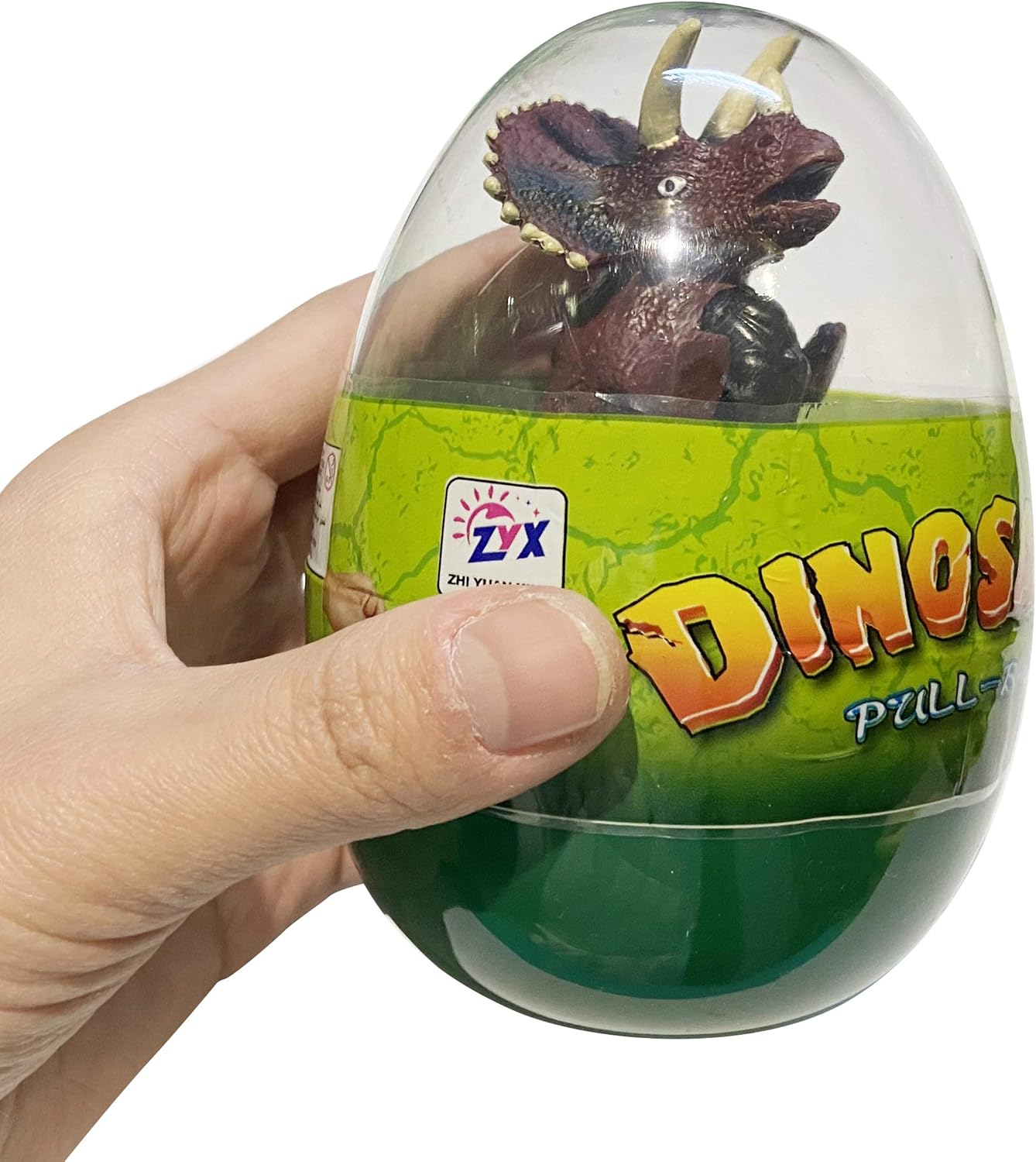 4 Pack Jumbo Dinosour Eggs with Dinosaur Pull Back Cars Dinos Vehicles Toys Inside for Kids Boys Girls Easter Basket Stuffers Party Favors Easter Egg Hunt