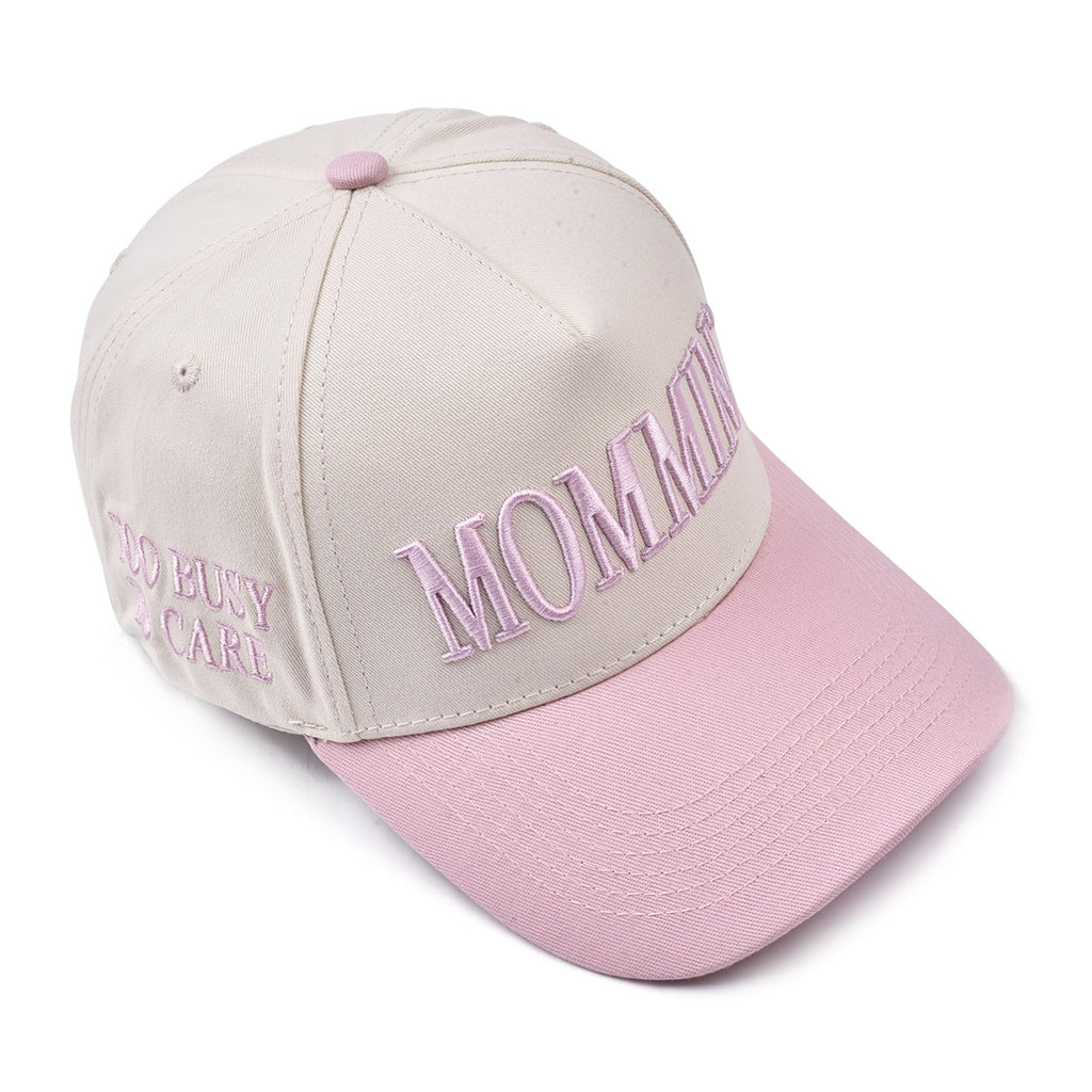 Womens Trucker Hat - With Mommin Embroidery Ponytail Fit - Mom Gifts for Birthday Christmas Valentines Day