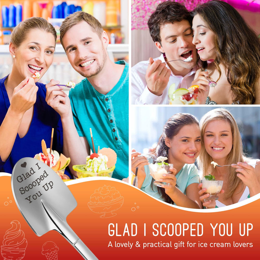 Funny Gifts for Mom Mothers Day - Mom Mother's Day Birthday Gifts from Daughter Son Kids Mom's Ice Cream Shovel Spoon Scoop Gift for Mother-in-law Mama Mommy Anniversary Present Ideas Kitchen Gadgets