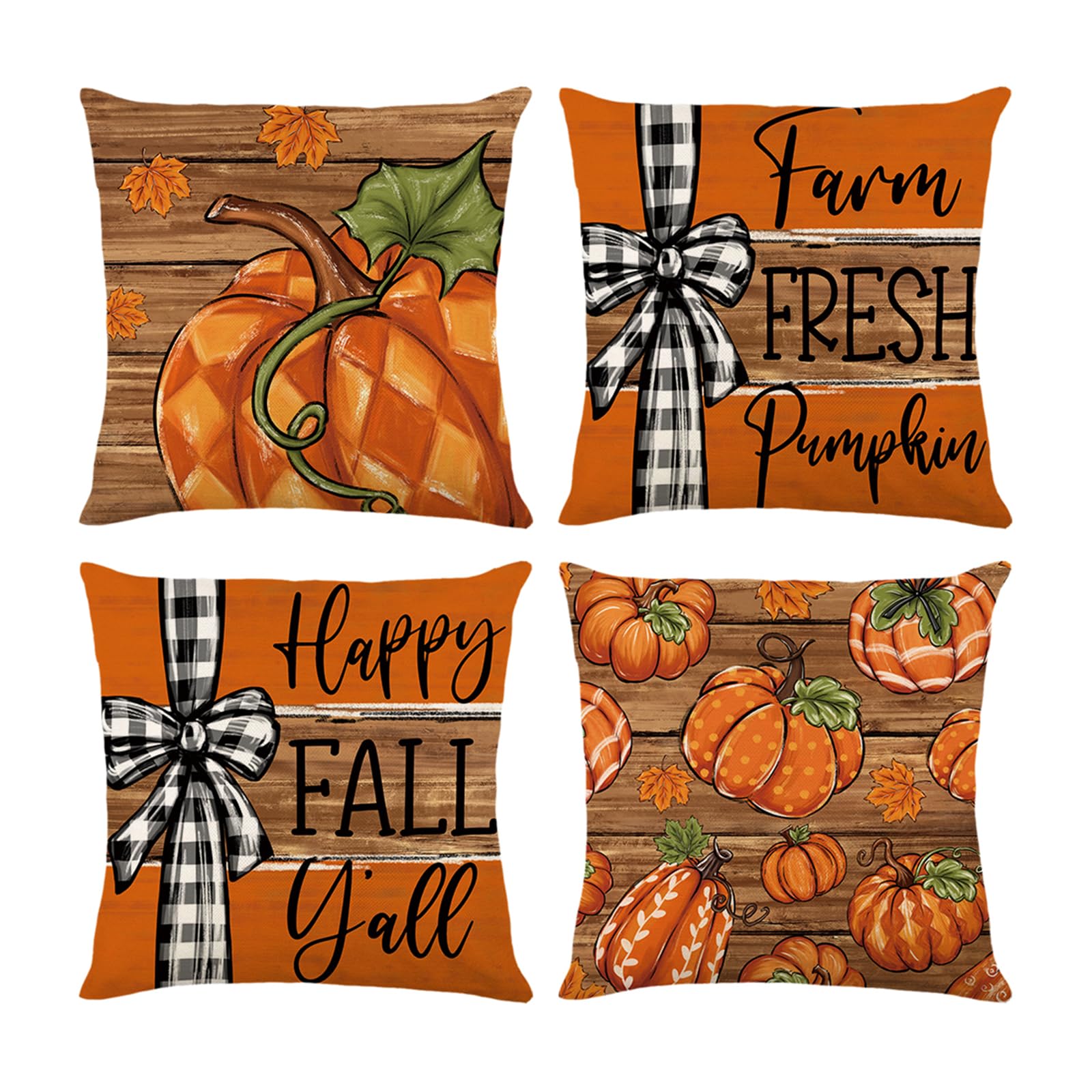 ONFAON Grandpa Gifts,Grandpa's Spot Throw Pillow Covers 18x18 Inch,Put Phone Glasses and Remote Control Pillowcase,Birthday Christmas Thanksgiving Day Gifts for Grandpa Stepdad,3-Pocket