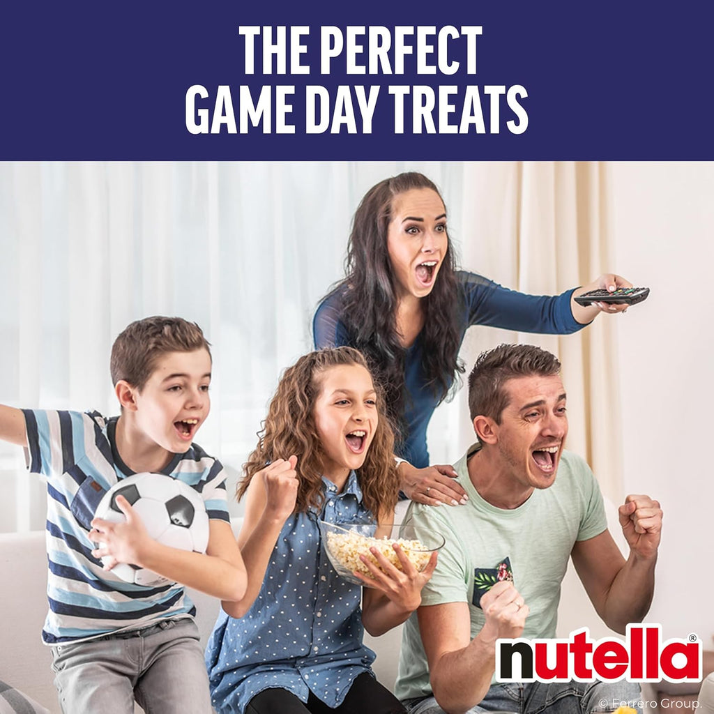 Nutella & GO! Chocolate Hazelnut Spread with Cocoa + Pretzel Sticks, 24 Snack Packs, 1.9 oz Each