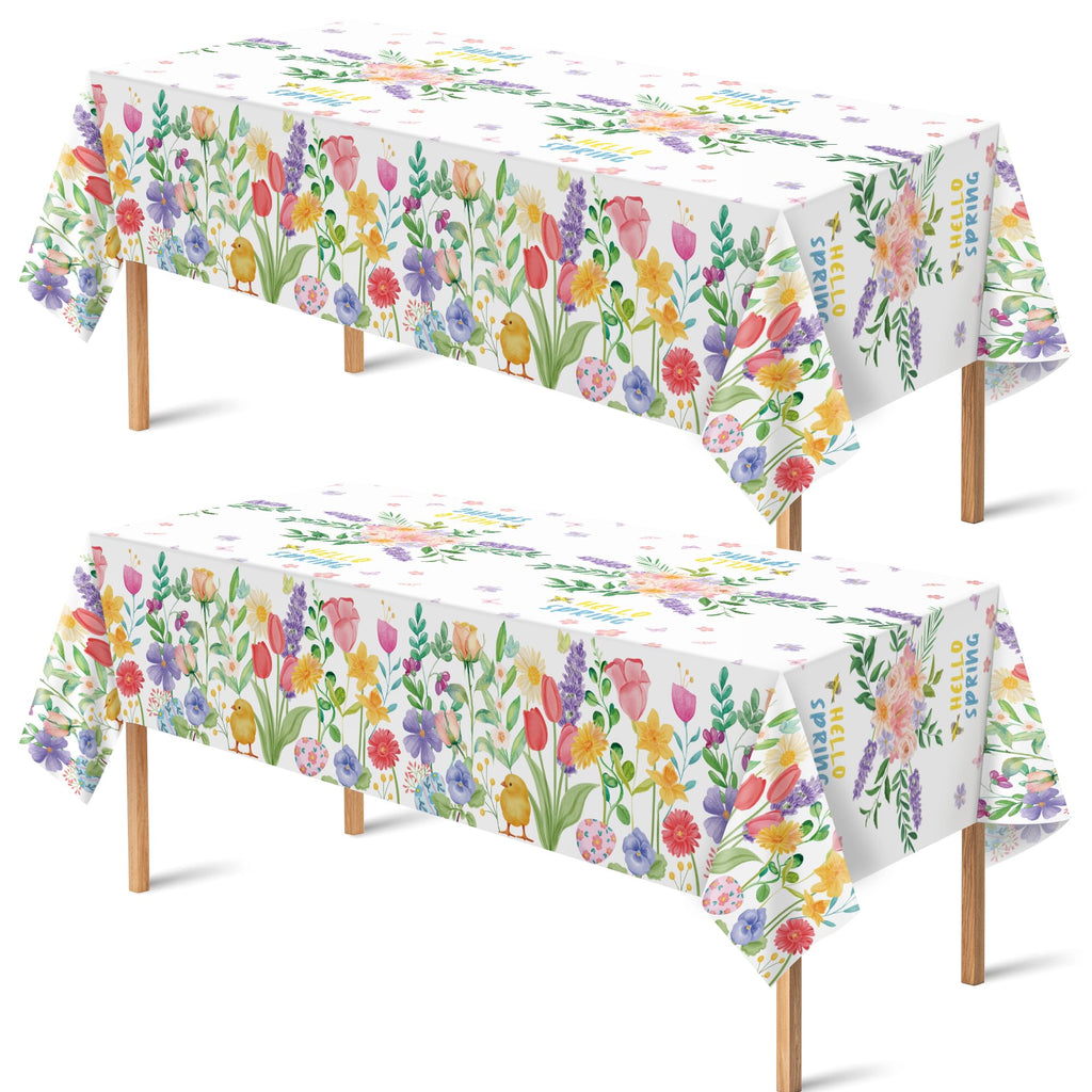 OHOME 4th of July Decorations - Red White and Blue Tablecloth for 250th Anniversary American USA Merchandise - Fourth of July Accessories for Home Outdoor | Patriotic American Flag Party Favors,2 Pack
