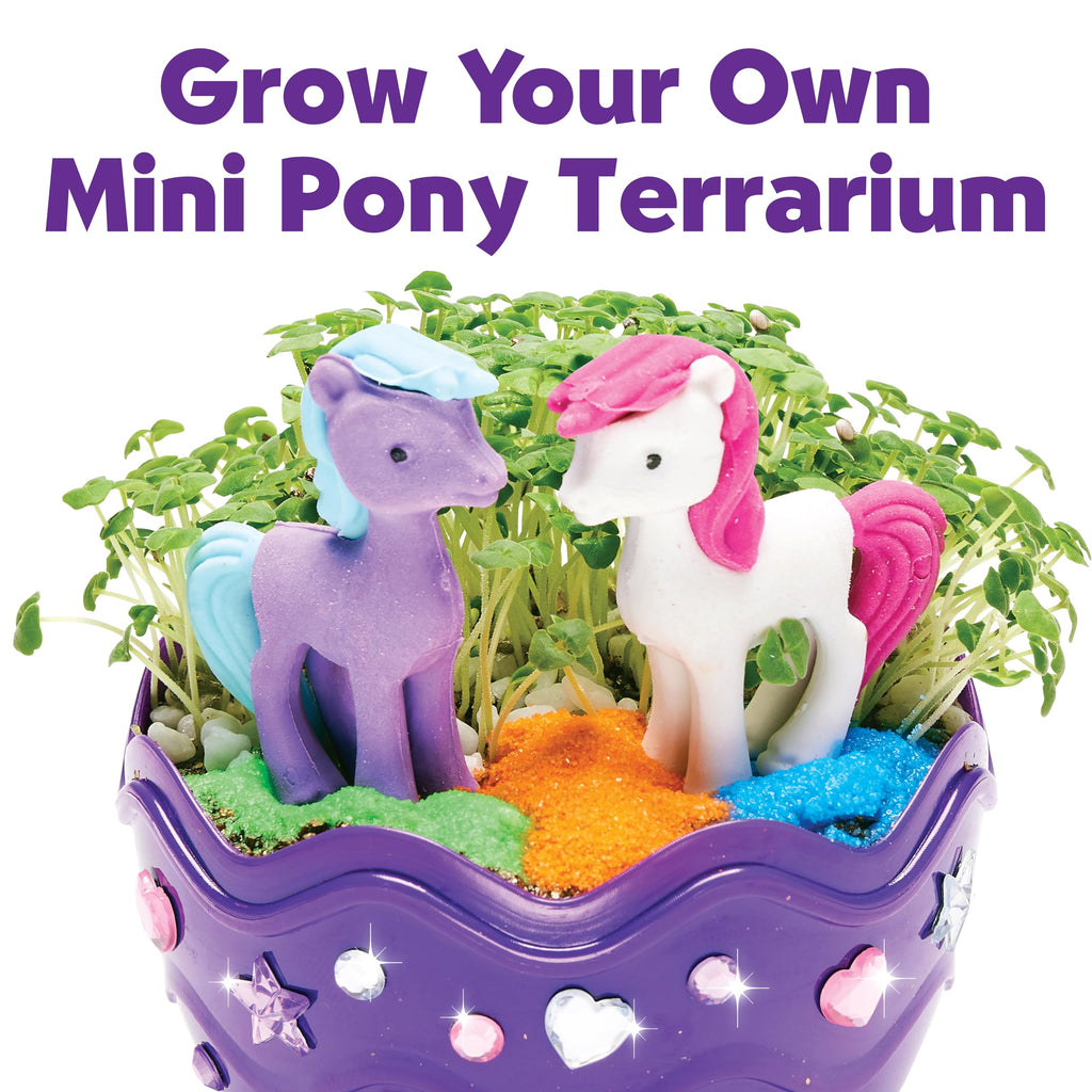 Creativity for Kids Mini Garden: Mermaid Terrarium Kit - Mermaid Gifts for Girls, Crafts and Toys, Stocking Stuffers for Kids (Ages 6+)