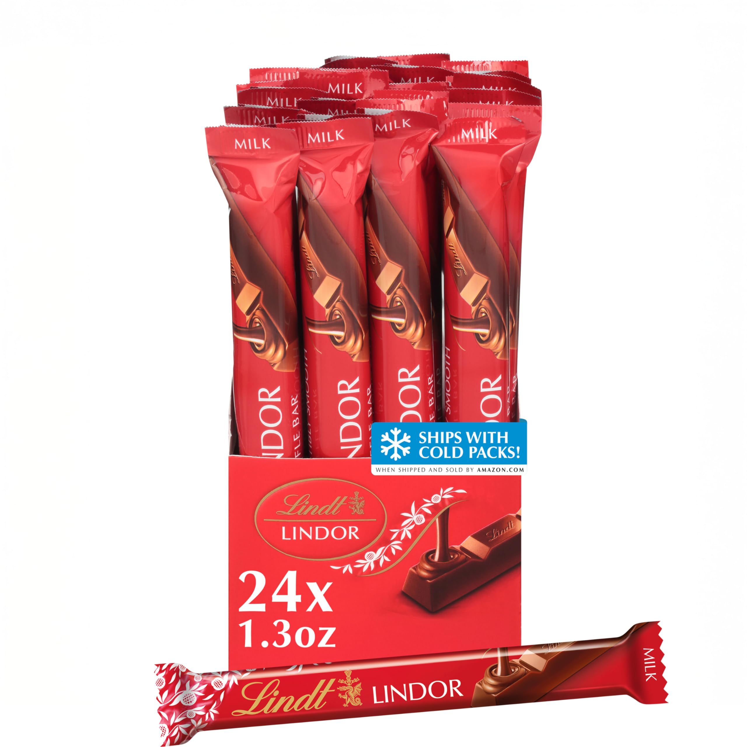 Lindt LINDOR Holiday Snickerdoodle White Chocolate Candy Truffles with Smooth, Melting Truffle Center, 8.5 oz. Bag