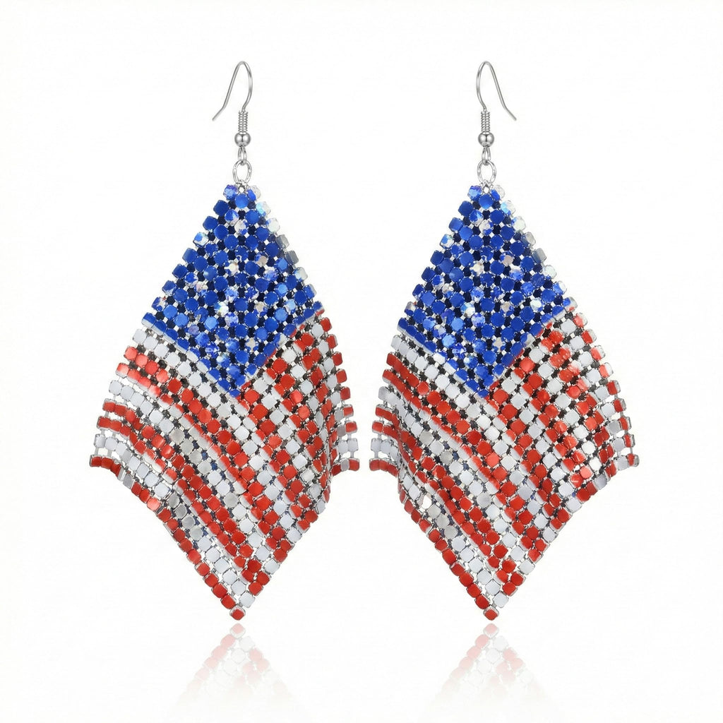 Halloween, Christmas, 4th of July Patriotic Earrings, Holiday Earrings Independence Day Stud Dangle Drop Earrings Hook Fashion Jewelry Gift for Women