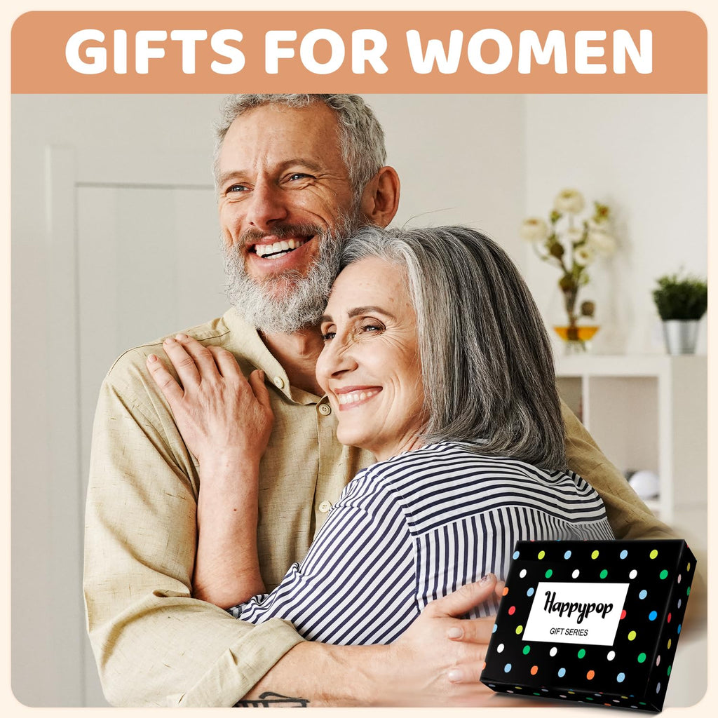 HAPPYPOP Gifts for Women Men - Aunt Uncle Grandparent Parent Socks, Mothers Father Day Socks