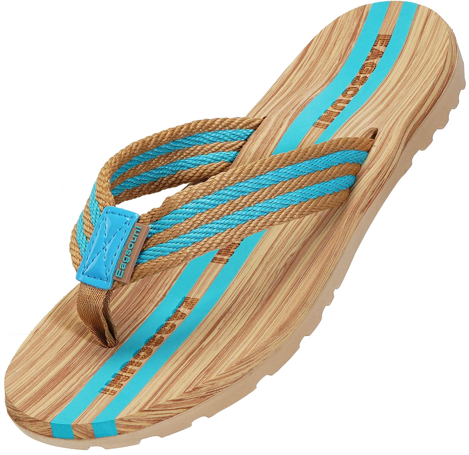 Eagsouni Mens Womens Flip Flops Casual Comfort Thong Sandals Non-Slip Slippers for Beach