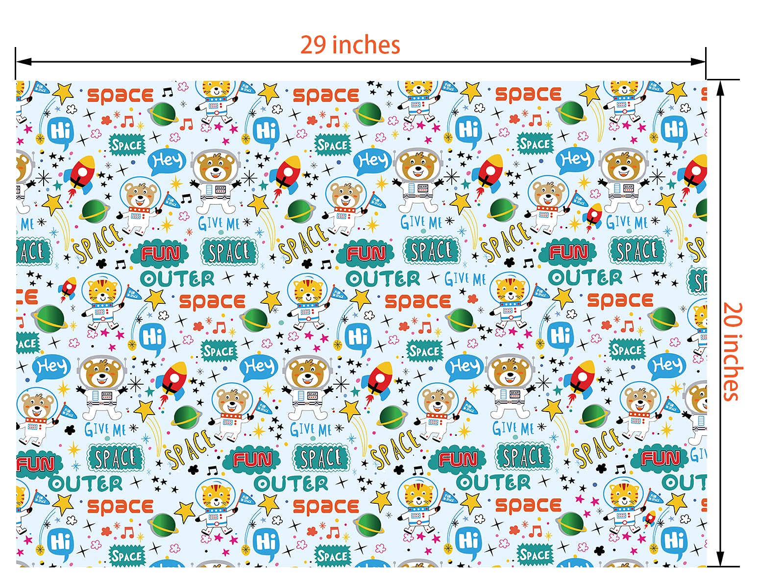 Christmas Wrapping Paper Folded for Kids Boys Girls Man Women Gift's. Papercraft Snowmen, Candy Canes, Tree, Socks, Snowflakes, Happy New Year Bulk of 12 Sheets 20"x 29" Folded