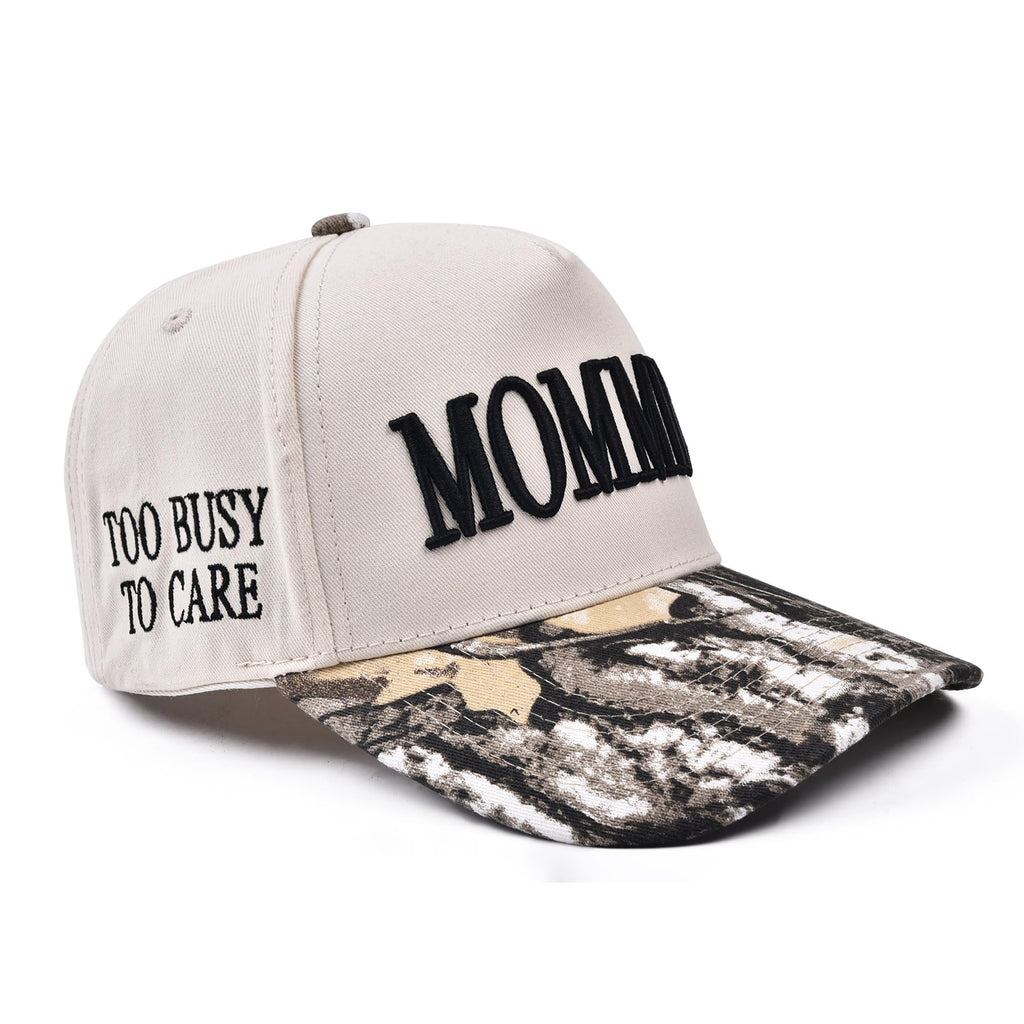 Womens Trucker Hat - With Mommin Embroidery Ponytail Fit - Mom Gifts for Birthday Christmas Valentines Day