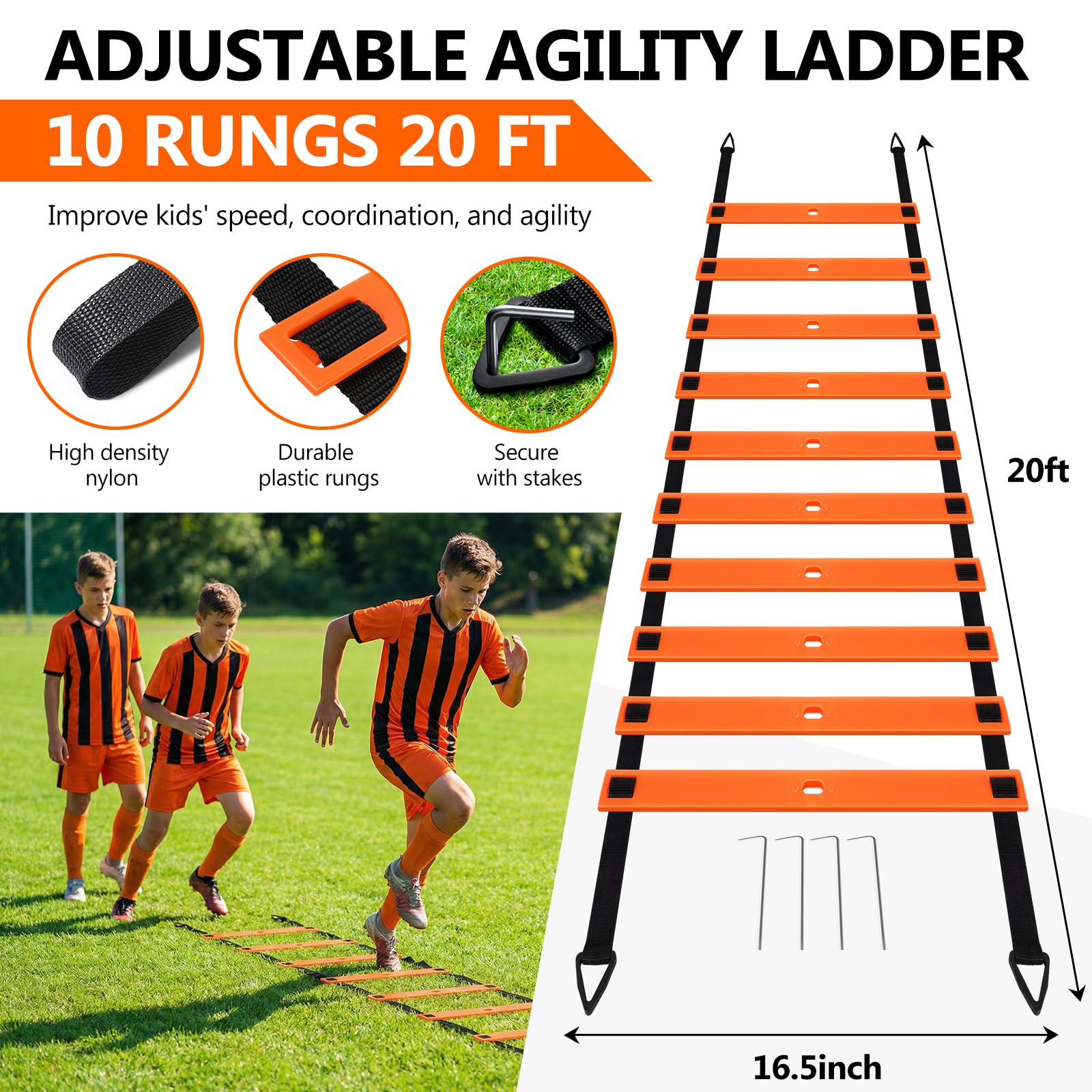 Soccer Goal, Kids Soccer Goals for Backyard Set of 2, 4 x 3ft Soccer Net Training Equipment, Pop Up Toddler Soccer Goal for Outdoor Indoor Sports Games