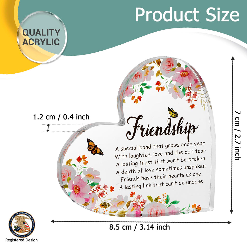 Engraved Acrylic Block Puzzle - Sentimental Gift for Her - Valentine's Day & Fiance Birthday Gift