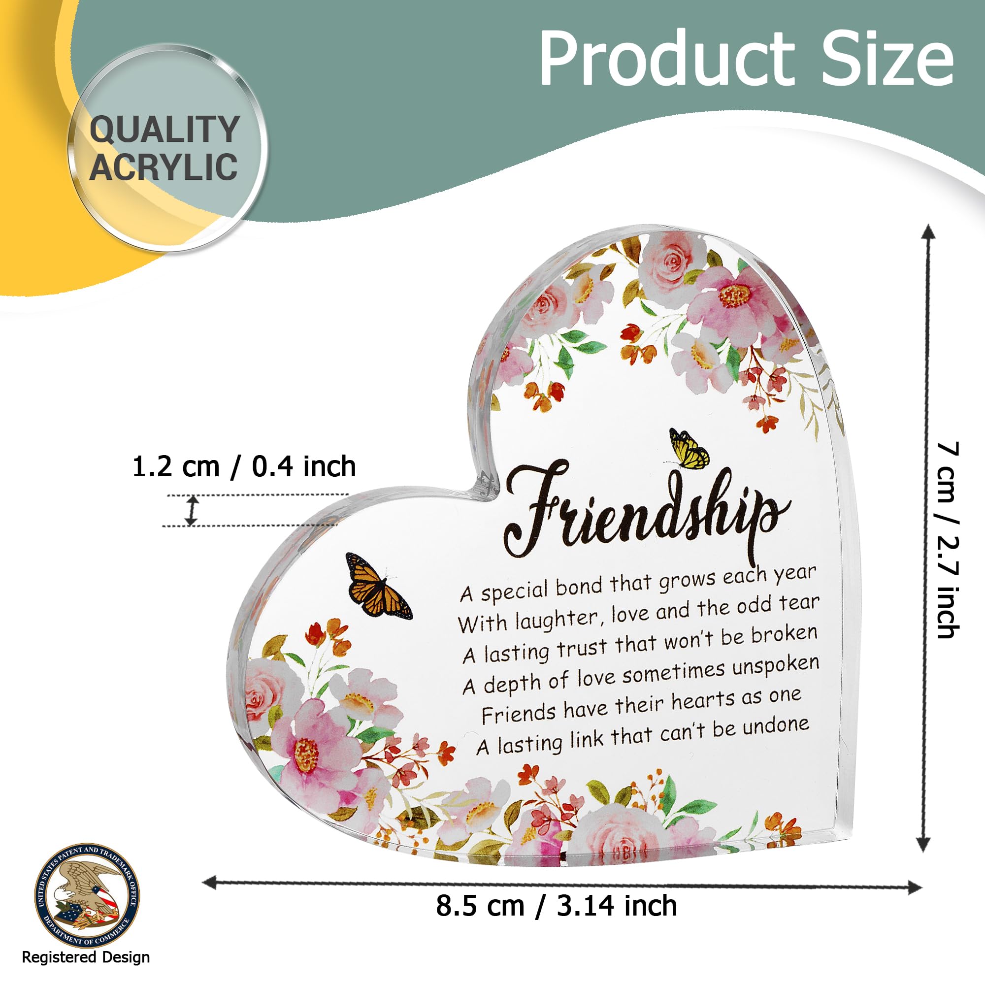 Engraved Acrylic Block Puzzle - Sentimental Gift for Her - Valentine's Day & Fiance Birthday Gift