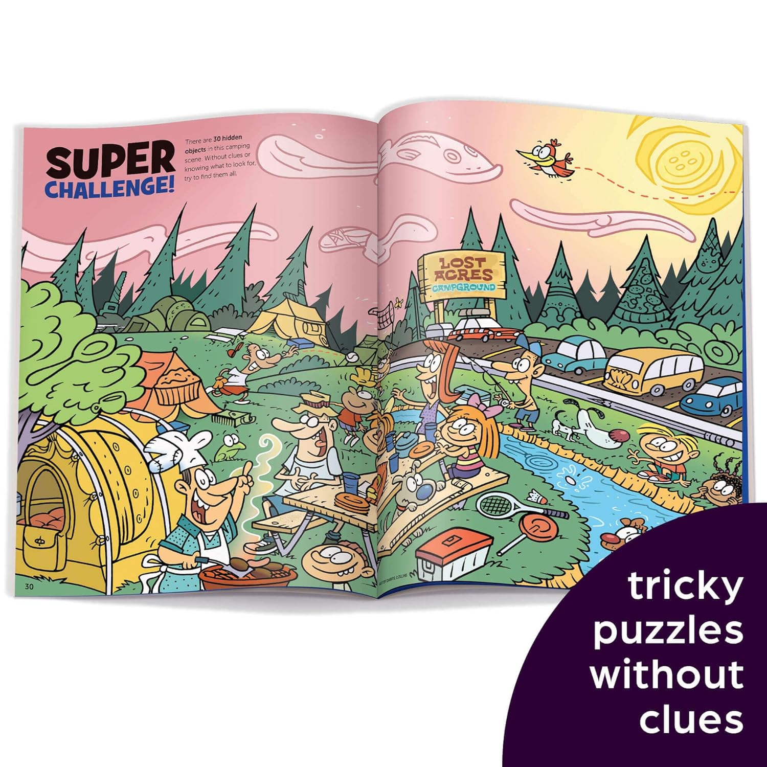 The Hardest Hidden Pictures Book Ever: Ultra-Challenging Brain Games for Kids Ages 8-12, Advanced Seek and Find Puzzles Book with Over 1,500 Hidden Objects to Find (Highlights Hidden Pictures)