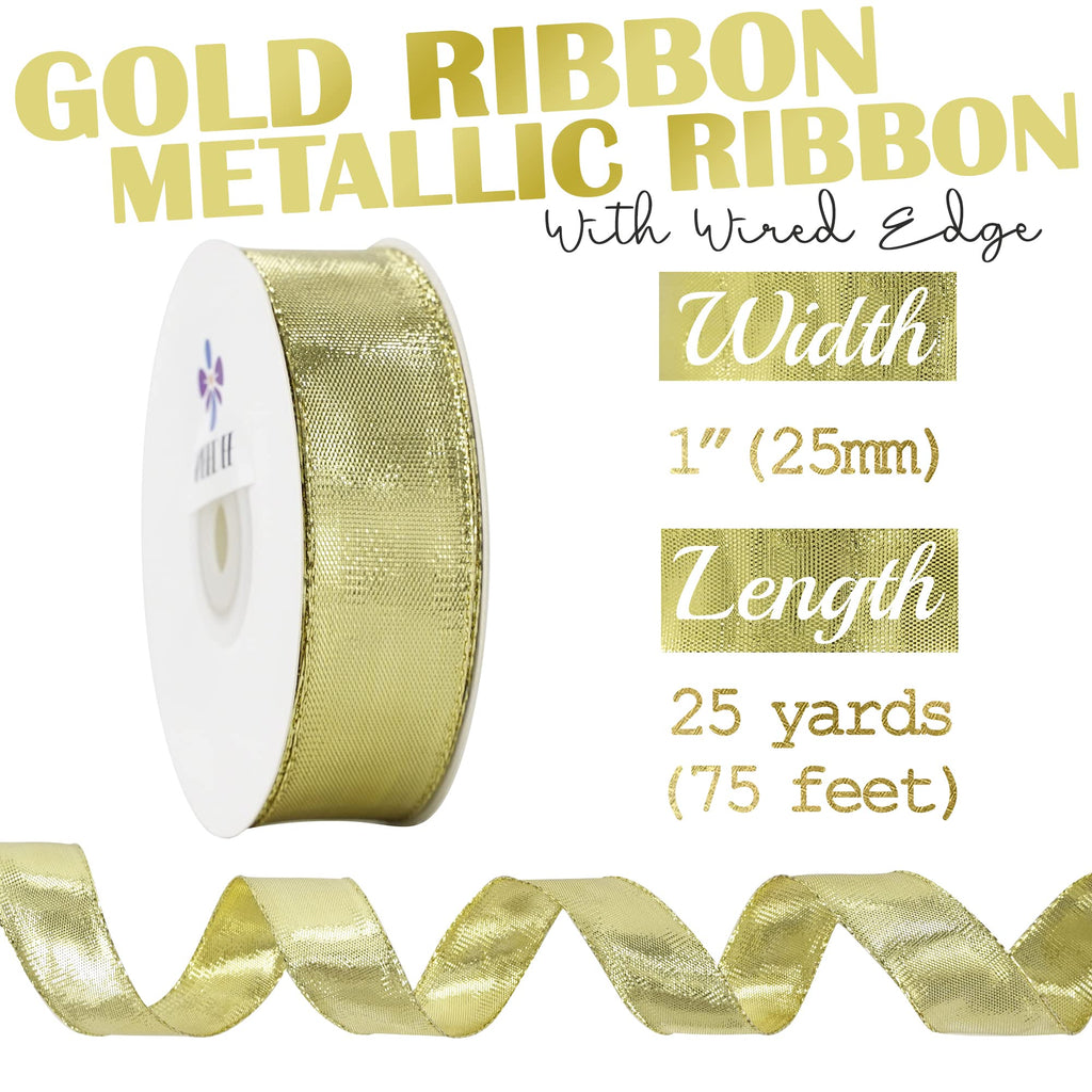 MEEDEE 3/8 Inch Satin Ribbon Set – 10 Rolls Rainbow Double Face Ribbon for Gift Wrapping, 5 Yards Each (Total 50 Yards), Decorative Ribbon for Presents & Party Favors