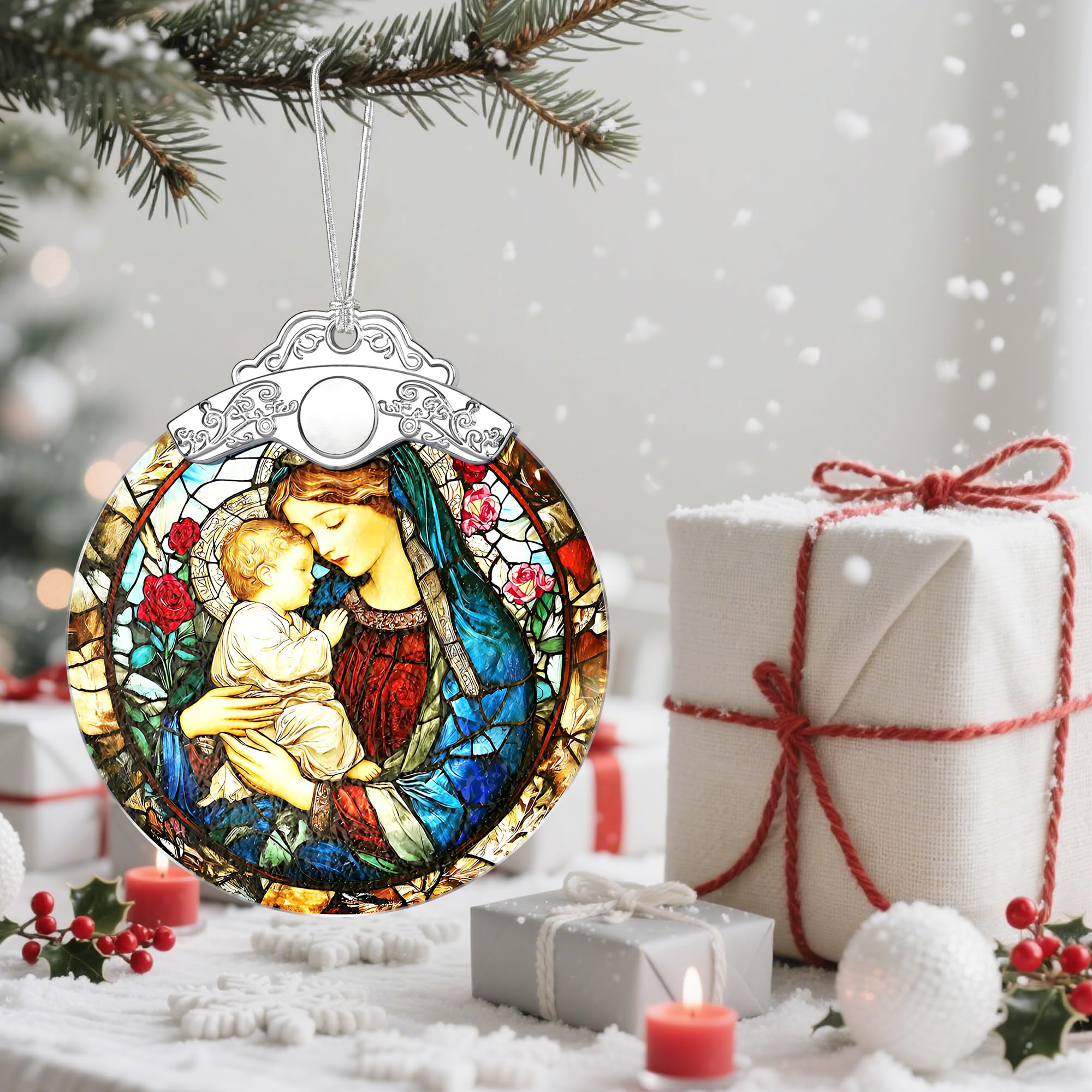 Christmas Ornaments, Christmas Tree Decorations, Keepsake Ornaments, Holiday Decor, Holiday & Xmas Gifts. Gifts for Plant Lovers & Nature Lovers - Nature Goddess-Theme