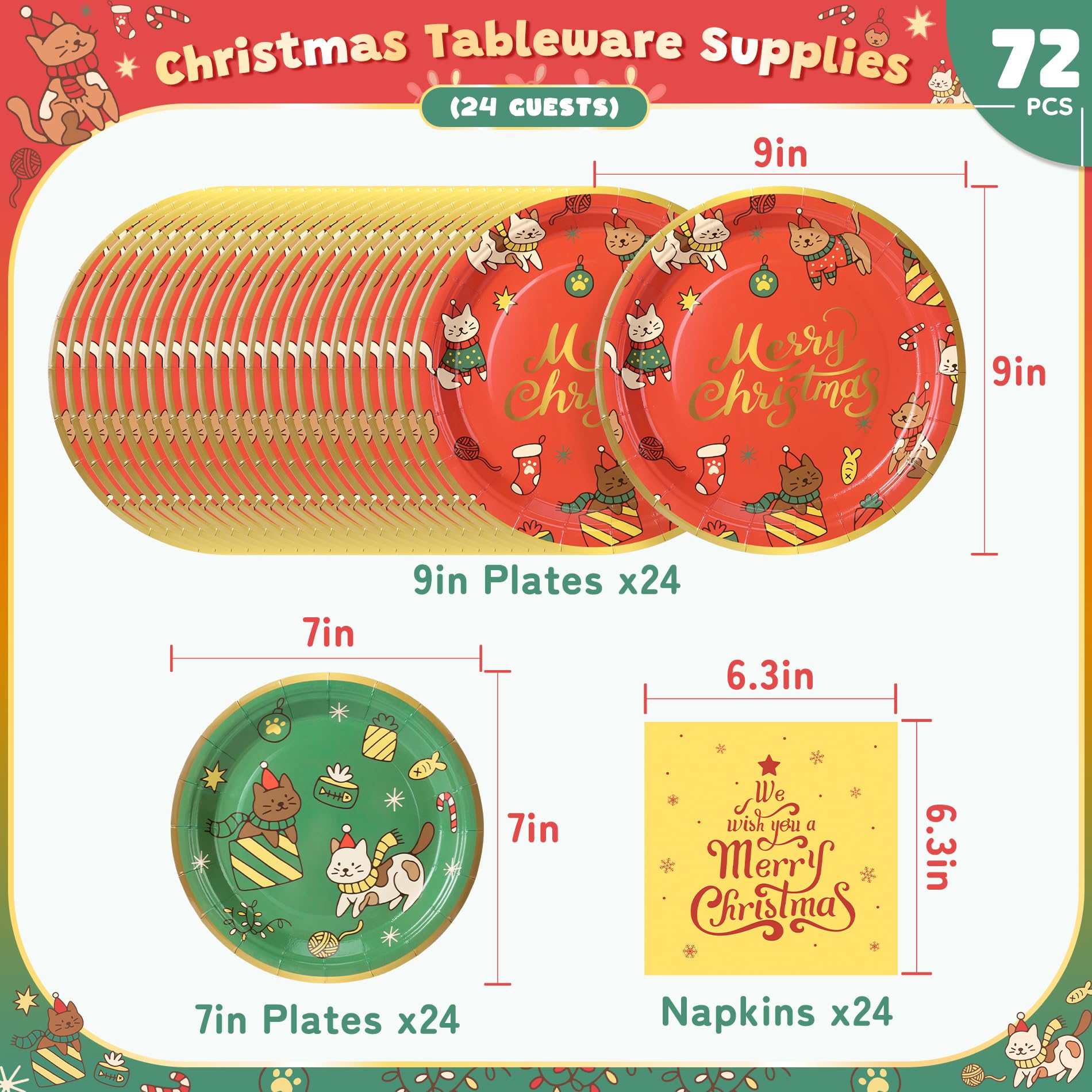 168pcs Happy New Year Party Supplies, Black and White Paper Plates Napkins Cups and Transparent Gold Cutlery for 24 Guests, 2026 New Year Disposable Tableware Supplies for Party Decorations