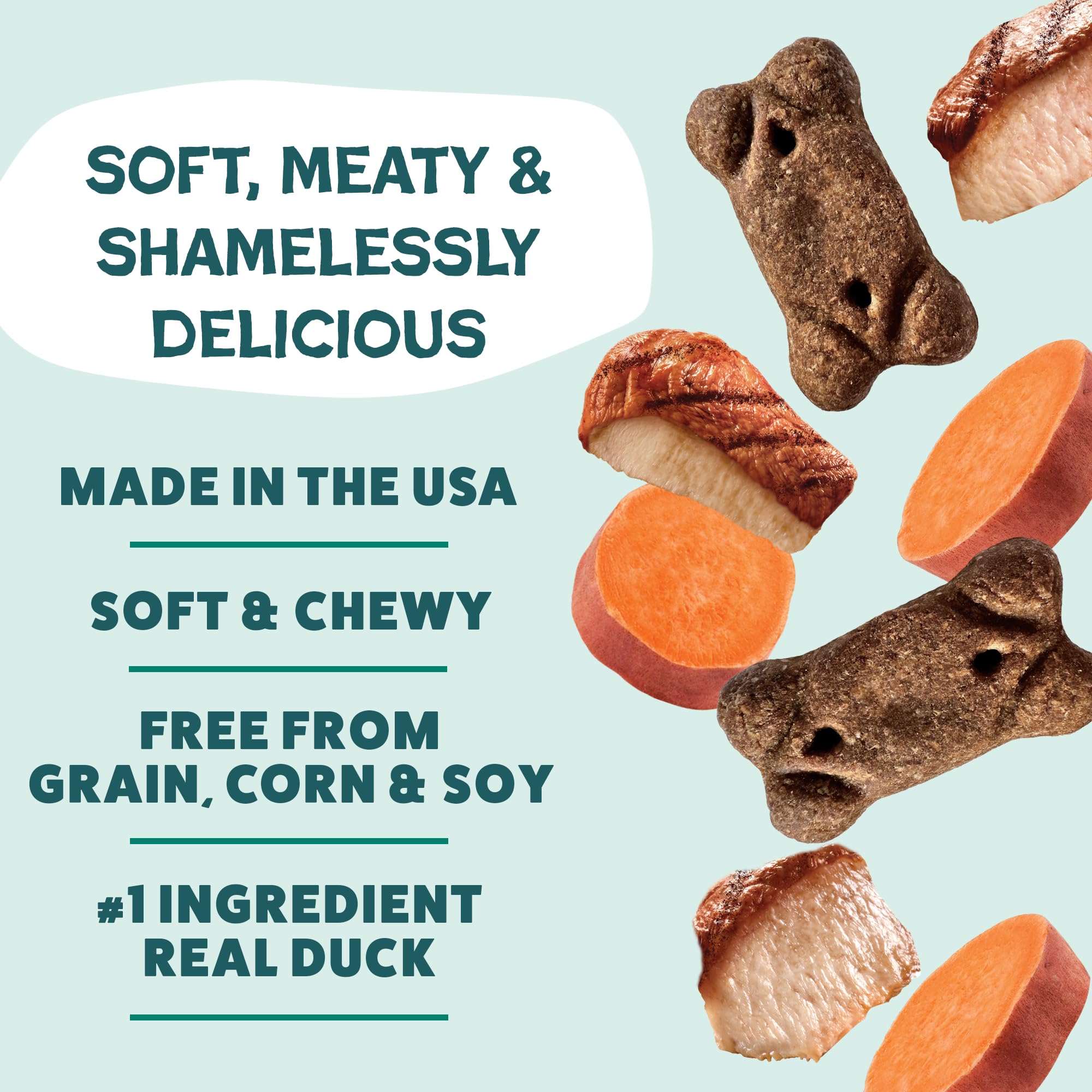 Shameless Pets Soft Dog Treats – Bacon Me Crazy Meaty Tenders, Soft & Chewy Treats for Dogs, Real Bacon 1st Ingredient, Grain Free, Healthy Treats for Small, Medium & Large Dogs, 8oz