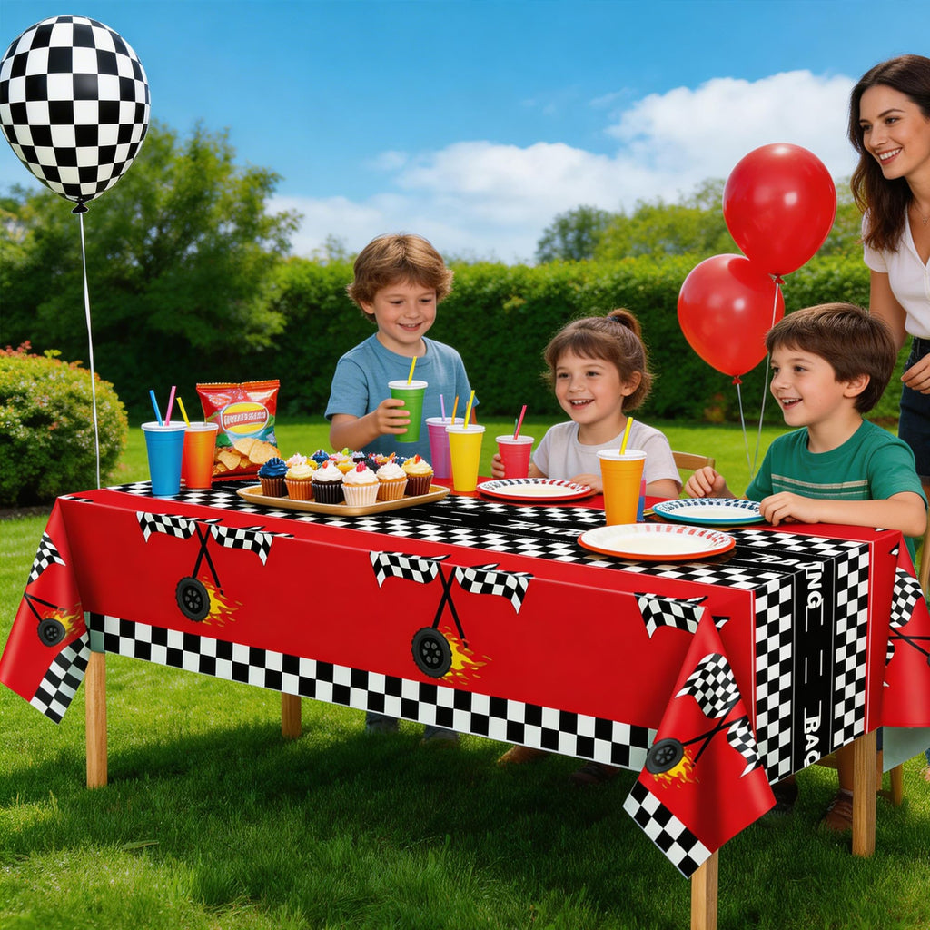 OHOME 4th of July Decorations - Red White and Blue Tablecloth for 250th Anniversary American USA Merchandise - Fourth of July Accessories for Home Outdoor | Patriotic American Flag Party Favors,2 Pack