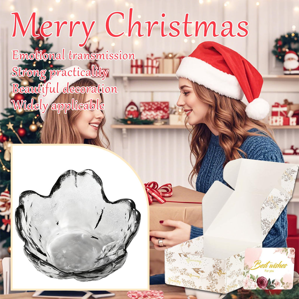 Purple Flower Jewelry Dish Glass Ring Holder Dish Jewelry Tray Cute Vanity Organizer Aesthetic Nightstand Bathroom Room Decor Trinket Dish Mothers Day Friendship Christmas Birthday Gifts for Women