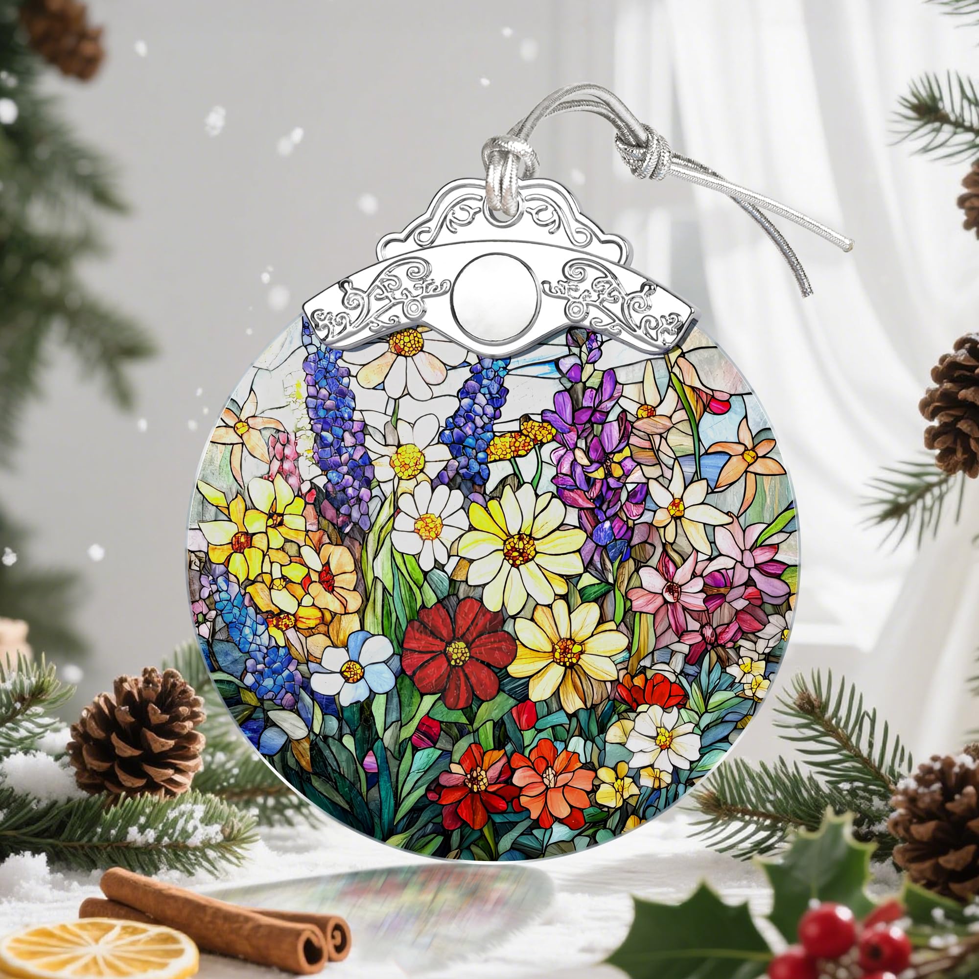 Christmas Ornaments, Christmas Tree Decorations, Keepsake Ornaments, Holiday Decor, Holiday & Xmas Gifts. Gifts for Plant Lovers & Nature Lovers - Nature Goddess-Theme