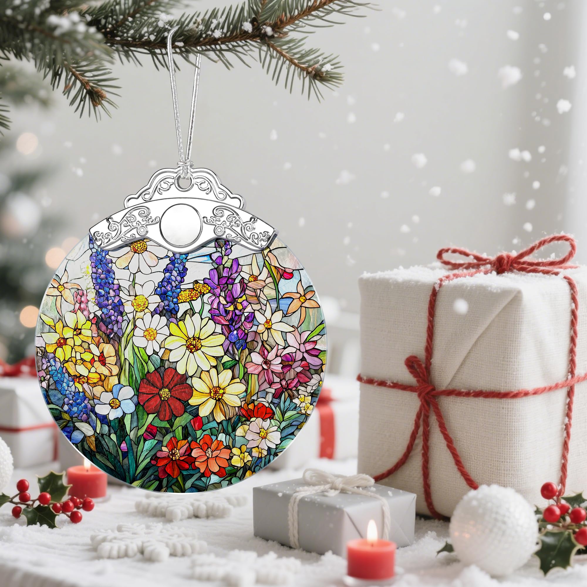Christmas Ornaments, Christmas Tree Decorations, Keepsake Ornaments, Holiday Decor, Holiday & Xmas Gifts. Gifts for Plant Lovers & Nature Lovers - Nature Goddess-Theme