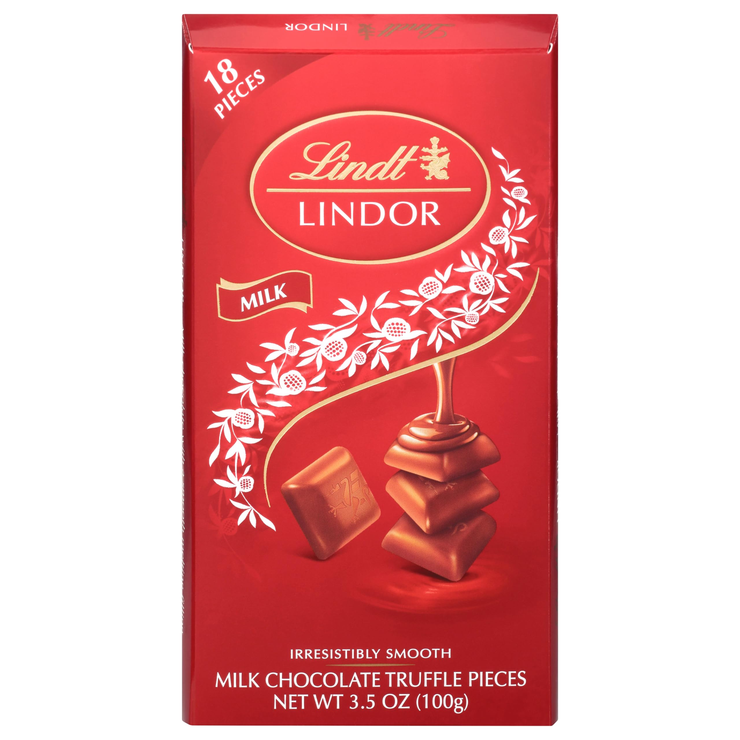 Lindt LINDOR Holiday Snickerdoodle White Chocolate Candy Truffles with Smooth, Melting Truffle Center, 8.5 oz. Bag