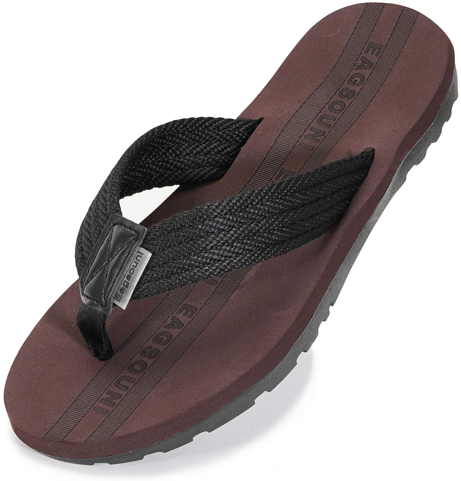 Eagsouni Mens Womens Flip Flops Casual Comfort Thong Sandals Non-Slip Slippers for Beach