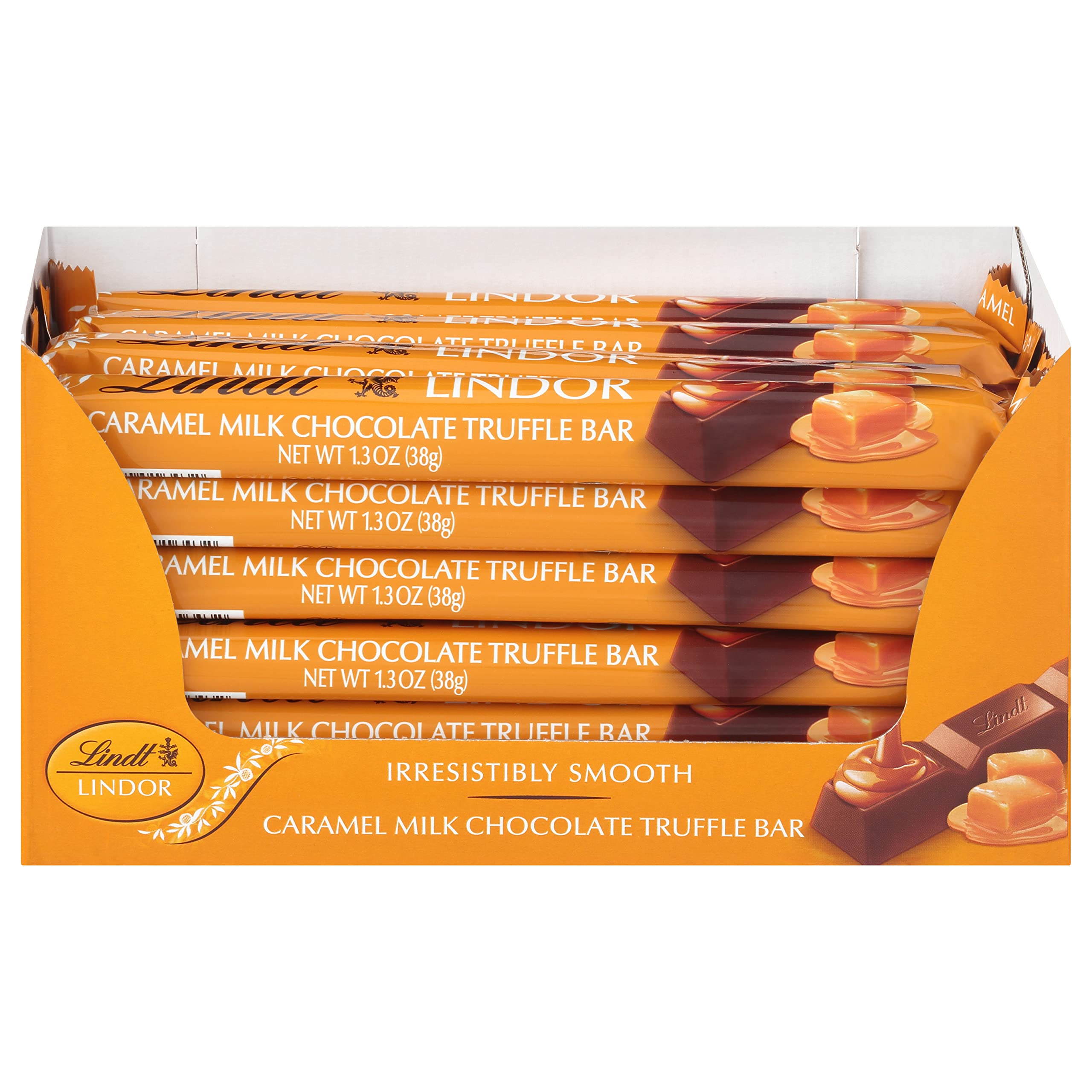 Lindt LINDOR Holiday Snickerdoodle White Chocolate Candy Truffles with Smooth, Melting Truffle Center, 8.5 oz. Bag