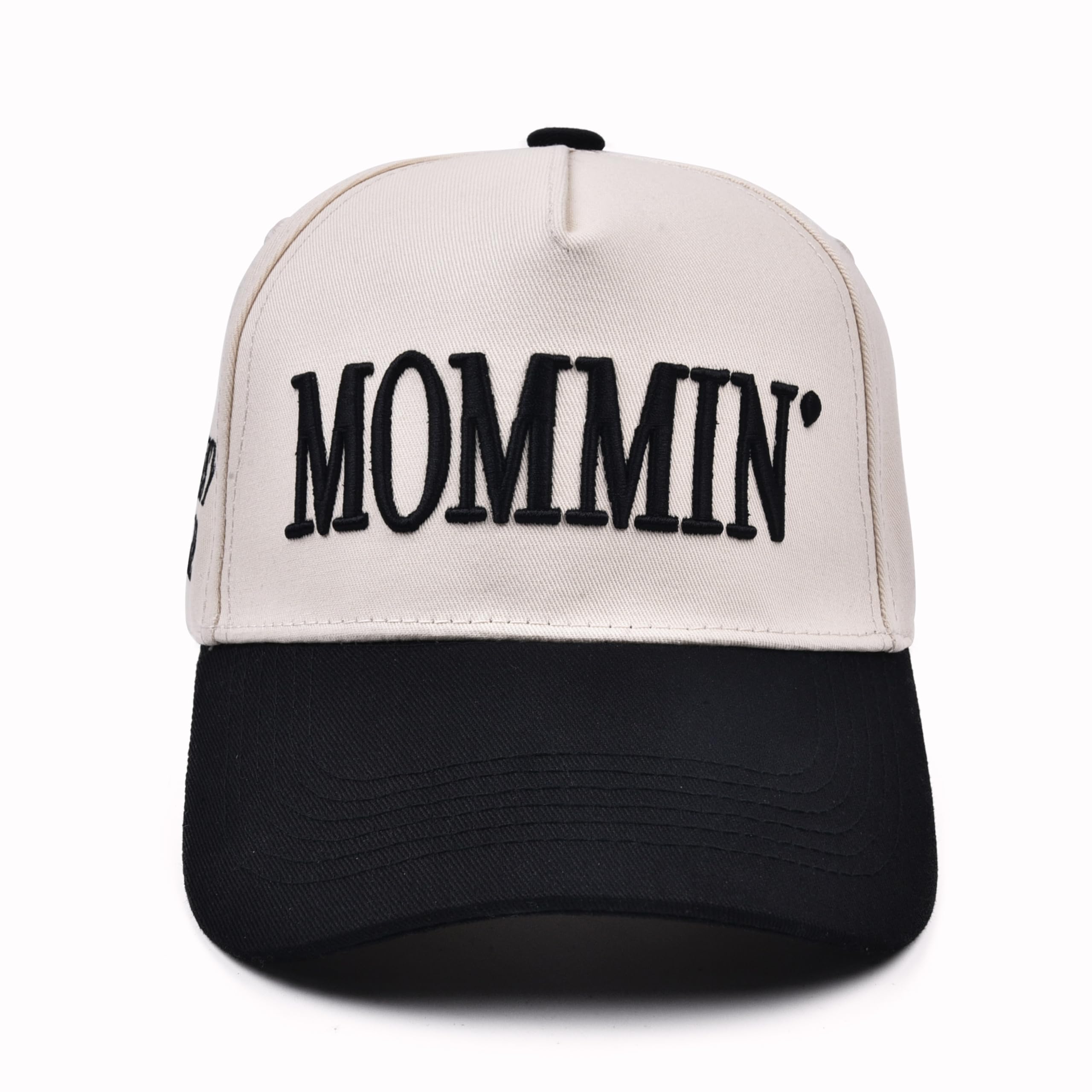 Womens Trucker Hat - With Mommin Embroidery Ponytail Fit - Mom Gifts for Birthday Christmas Valentines Day
